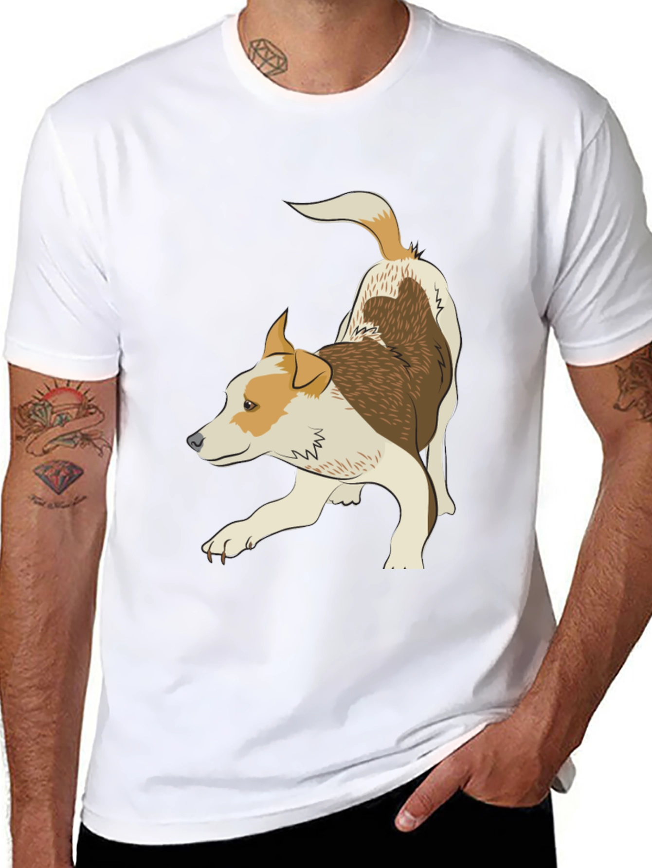 Dog Design T-Shirt - Fun Pet Lovers Tee