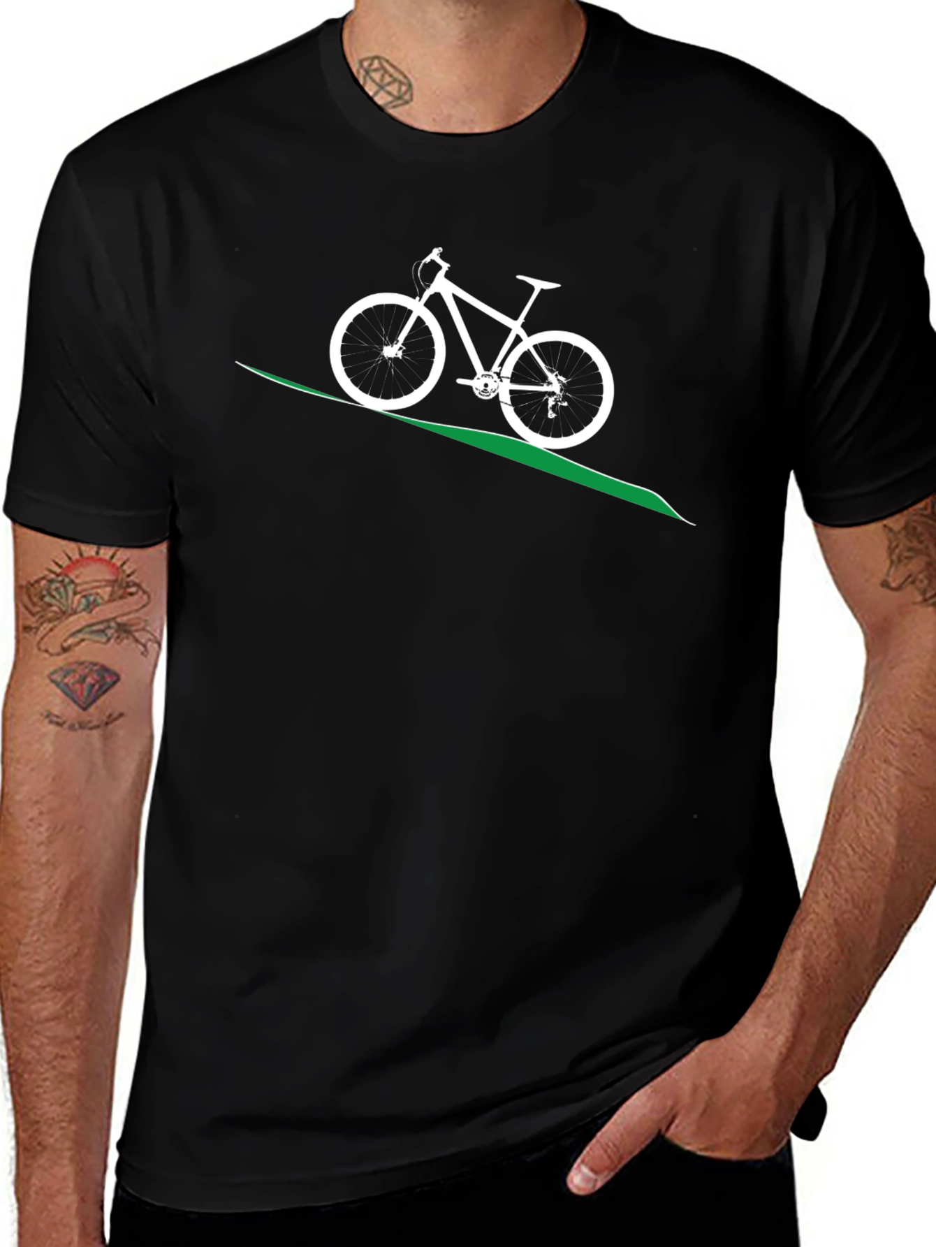 Mountain Bike Graphic Tee - Ride in Style