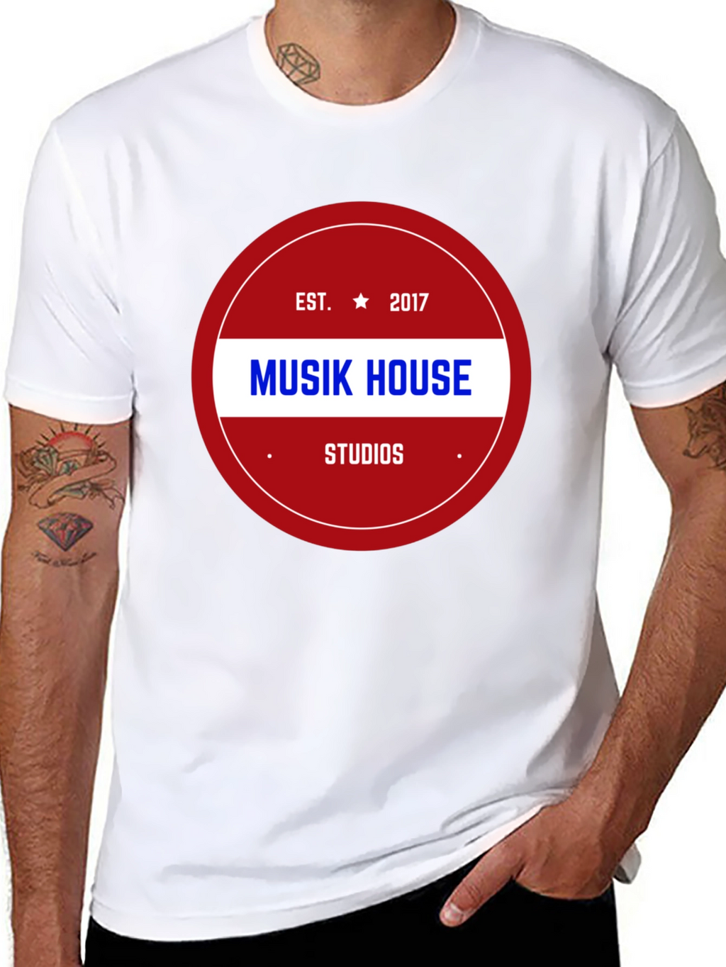 Musik House Studios Est. 2017 Graphic Tee