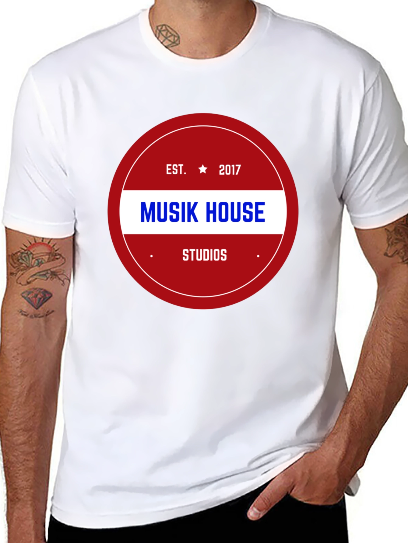Musik House Studios Est. 2017 Graphic Tee