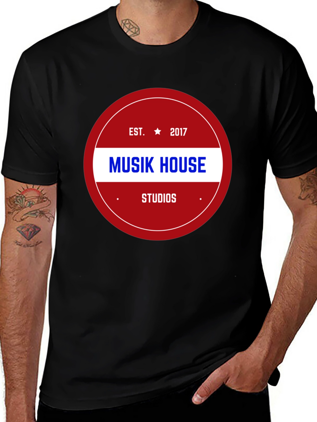 Musik House Studios Est. 2017 Graphic Tee