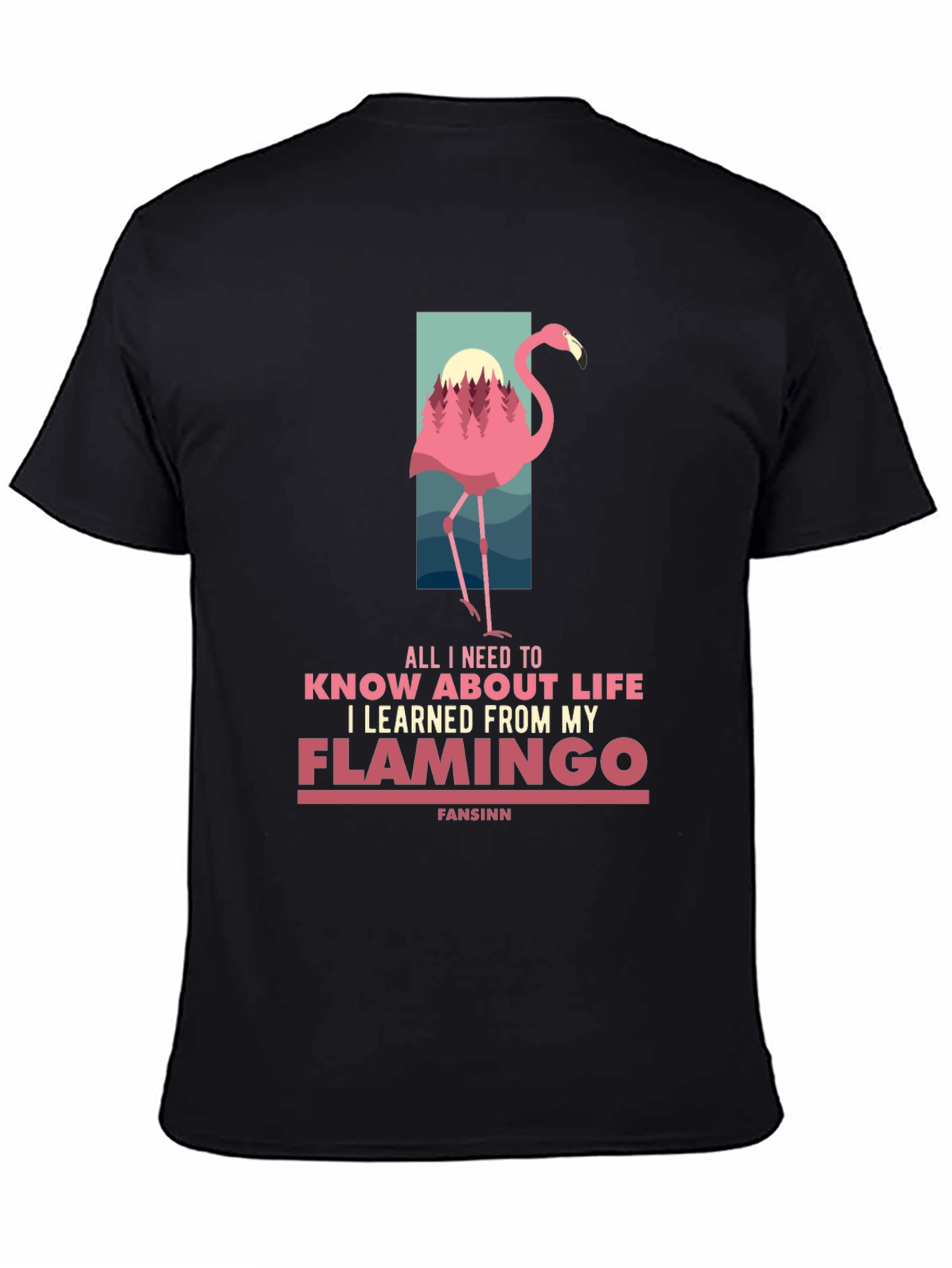 Flamingo Life T-Shirt - Graphic Tee for Nature Lovers