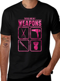 Hairstylist Weapons T-Shirt - Salon Life