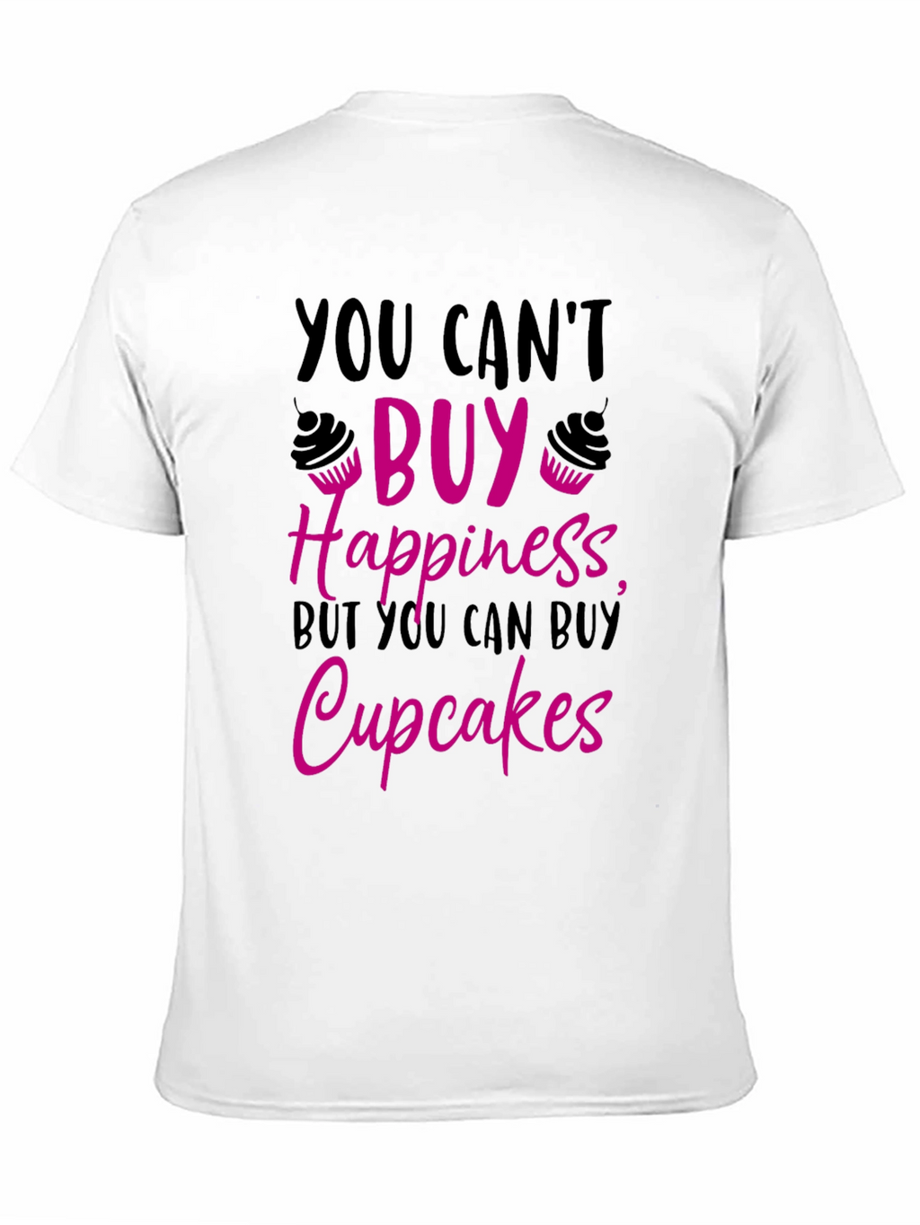 Cupcake Happiness Graphic T-Shirt
