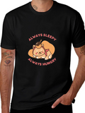 Always Sleepy Hungry Shiba T-Shirt