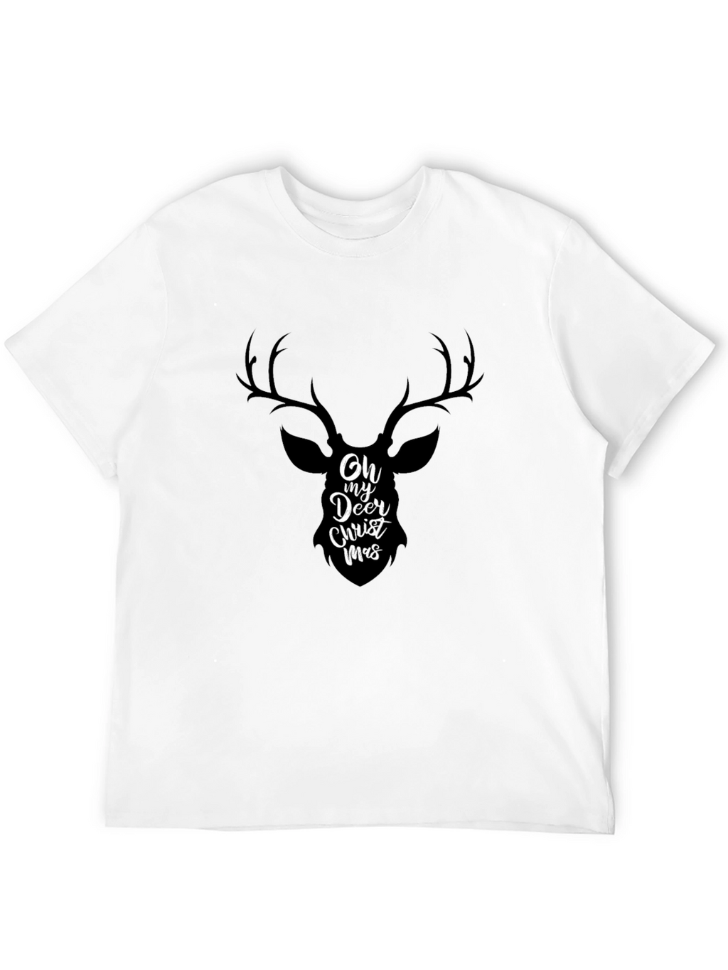 Oh My Deer Christmas Graphic T-Shirt