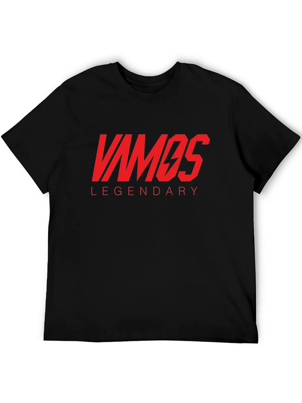 Vamos Legendary Graphic Tee - Black T-Shirt