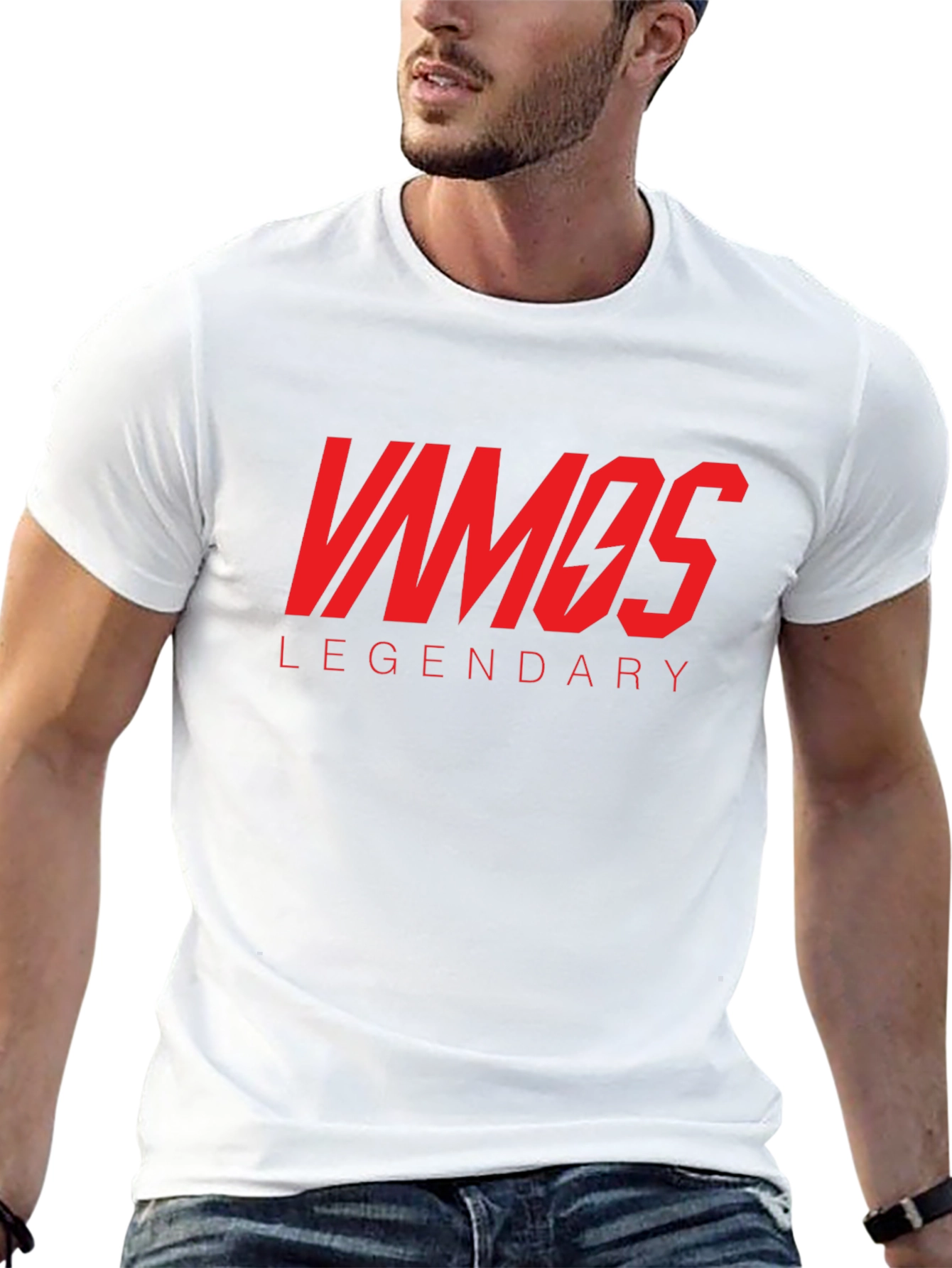 Vamos Legendary Graphic Tee - Black T-Shirt