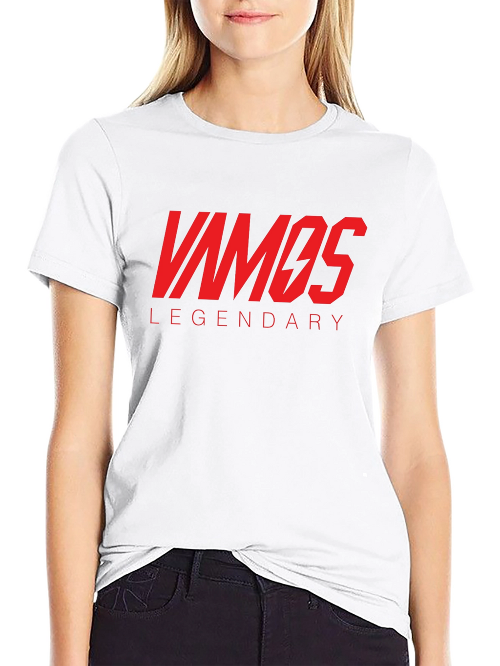 Vamos Legendary Graphic Tee - Black T-Shirt