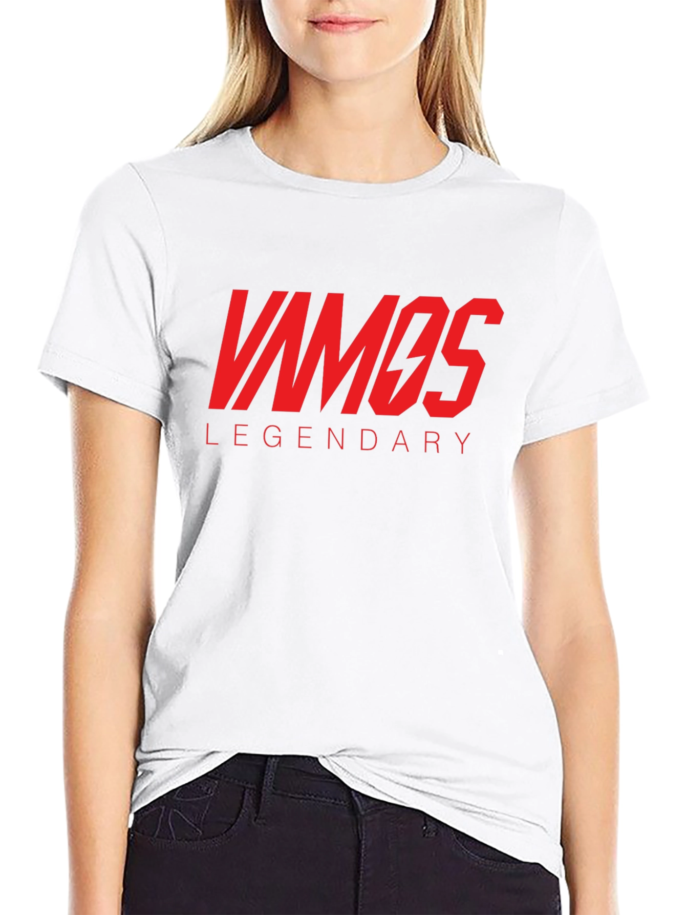 Vamos Legendary Graphic Tee - Black T-Shirt