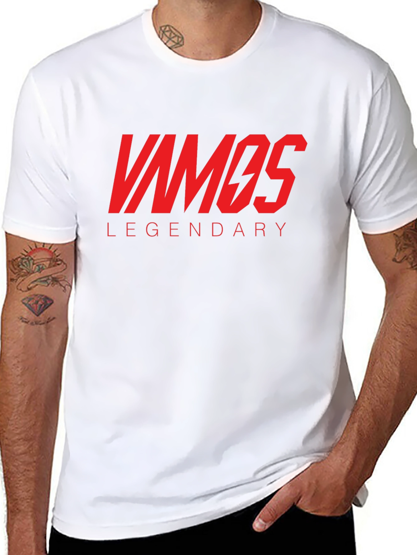 Vamos Legendary Graphic Tee - Black T-Shirt