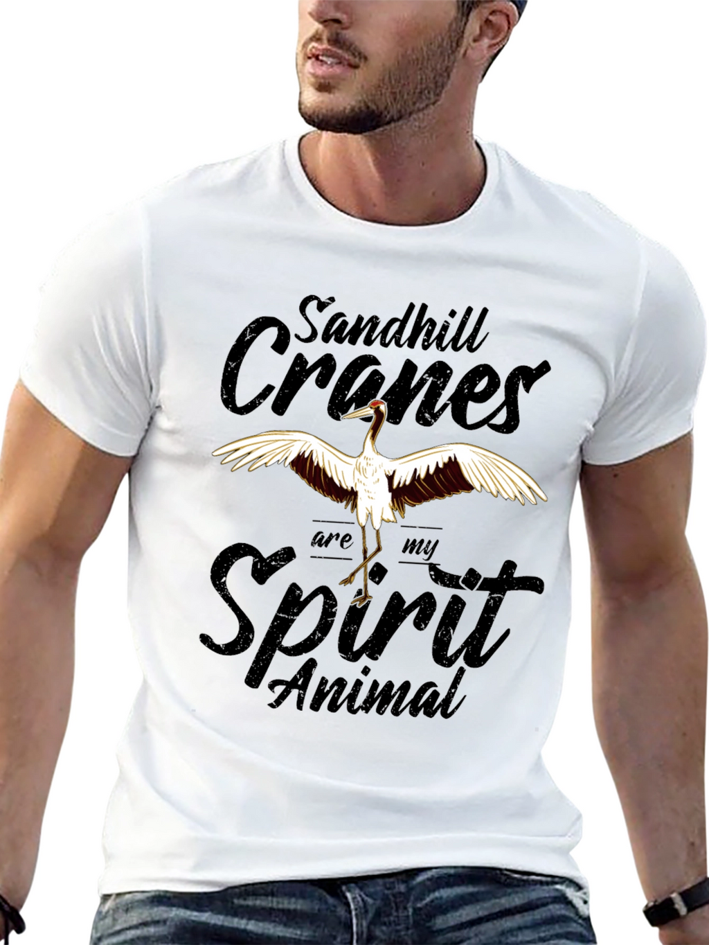 Sandhill Cranes Spirit Animal T-Shirt