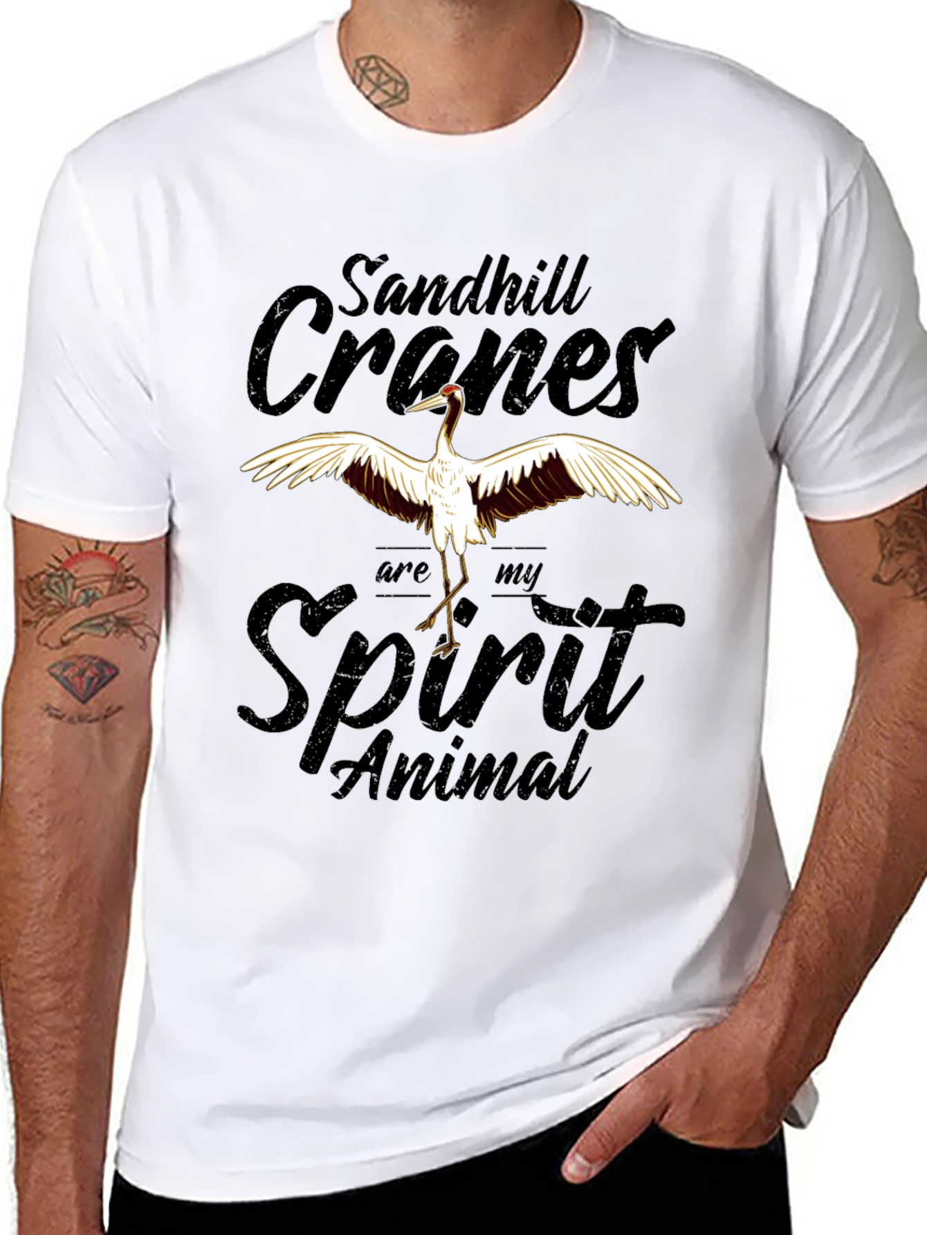 Sandhill Cranes Spirit Animal T-Shirt