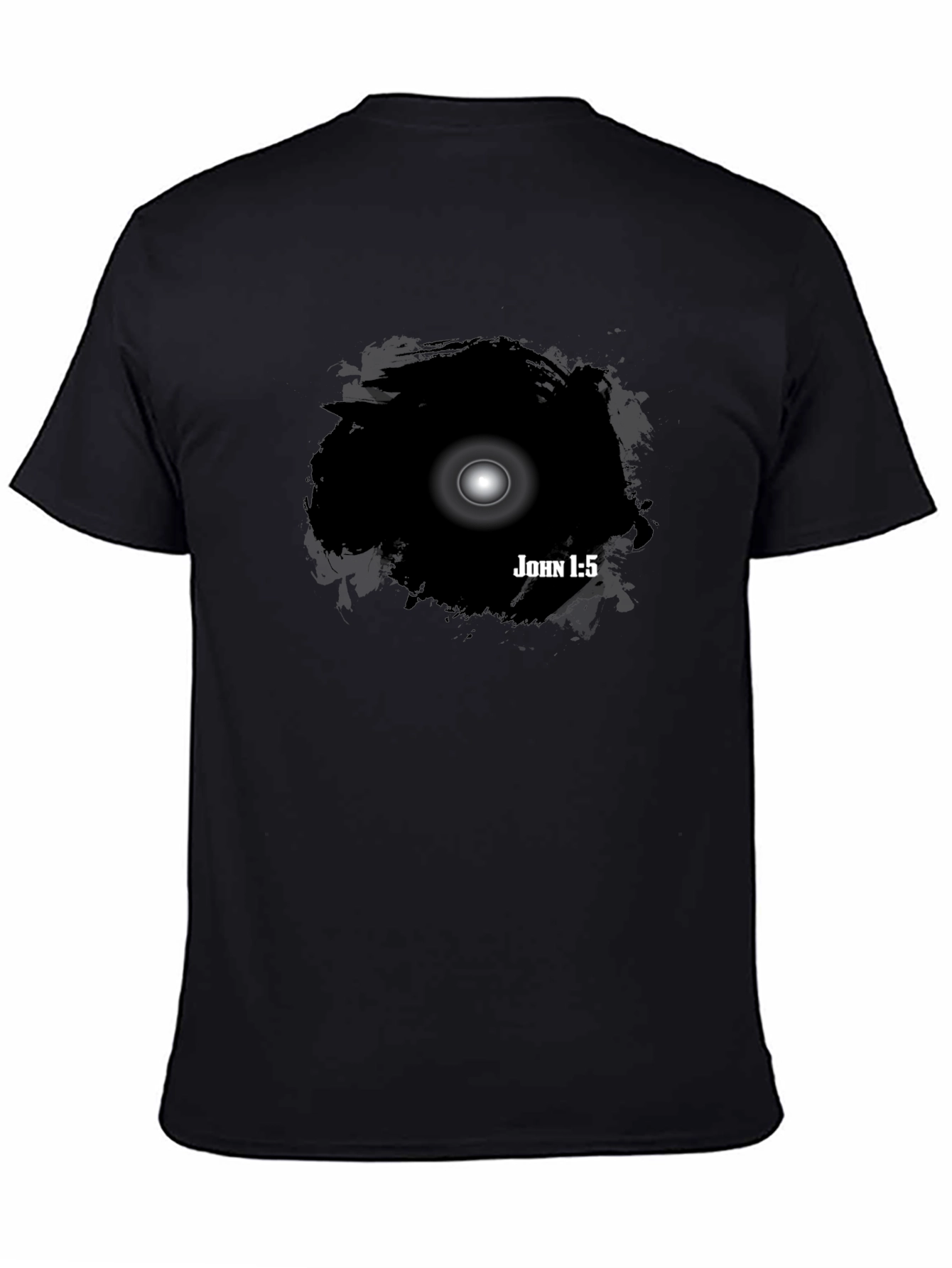 John 1:5 Light in Darkness Graphic T-Shirt