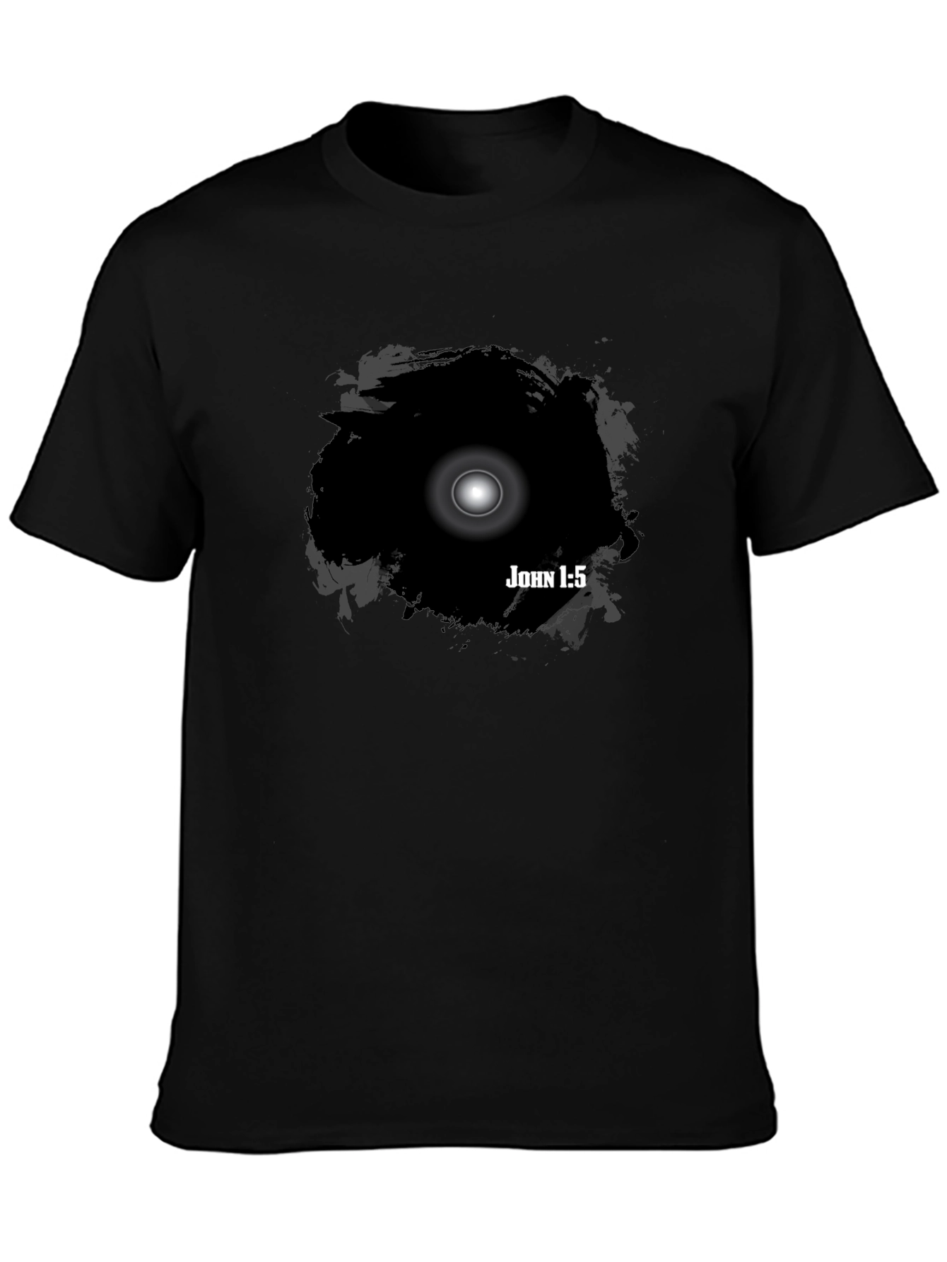 John 1:5 Light in Darkness Graphic T-Shirt
