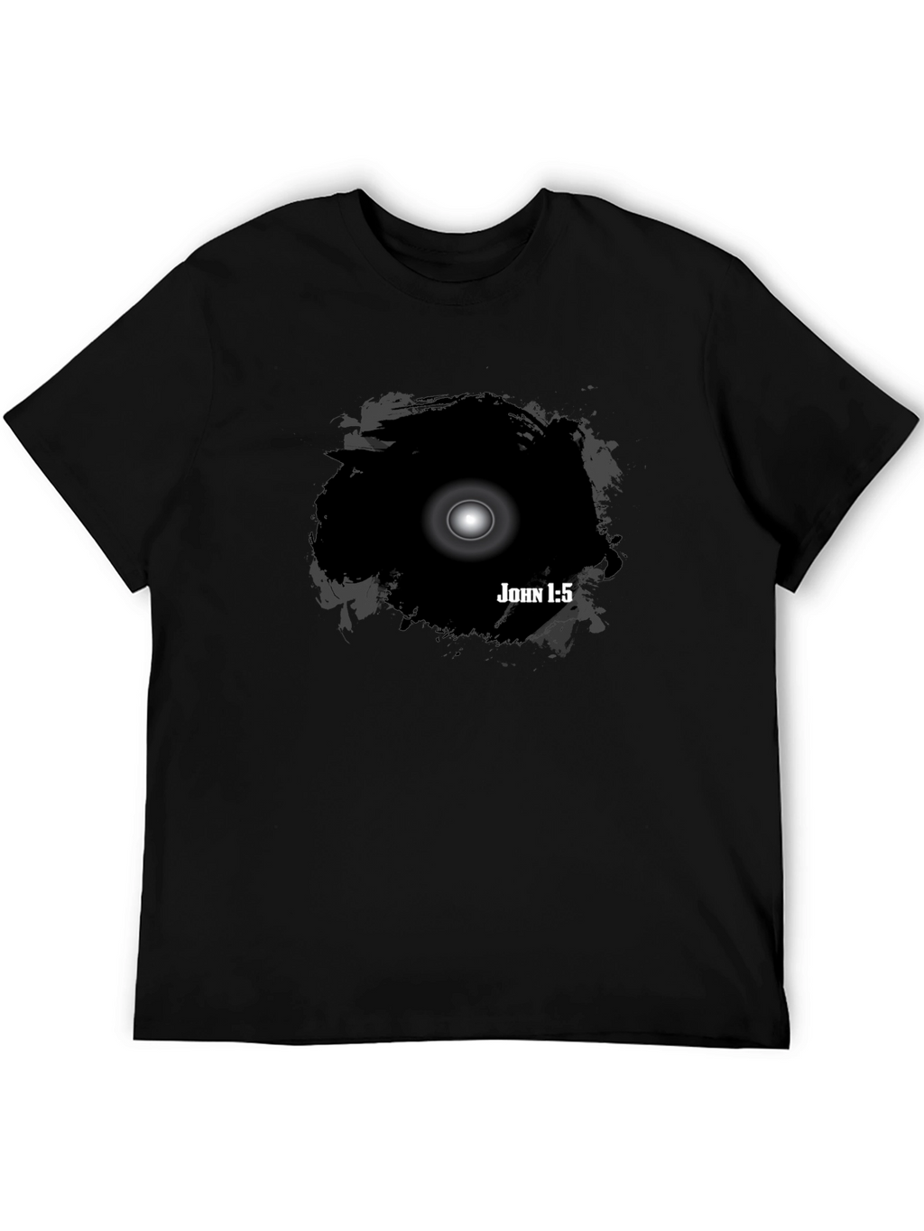 John 1:5 Light in Darkness Graphic T-Shirt