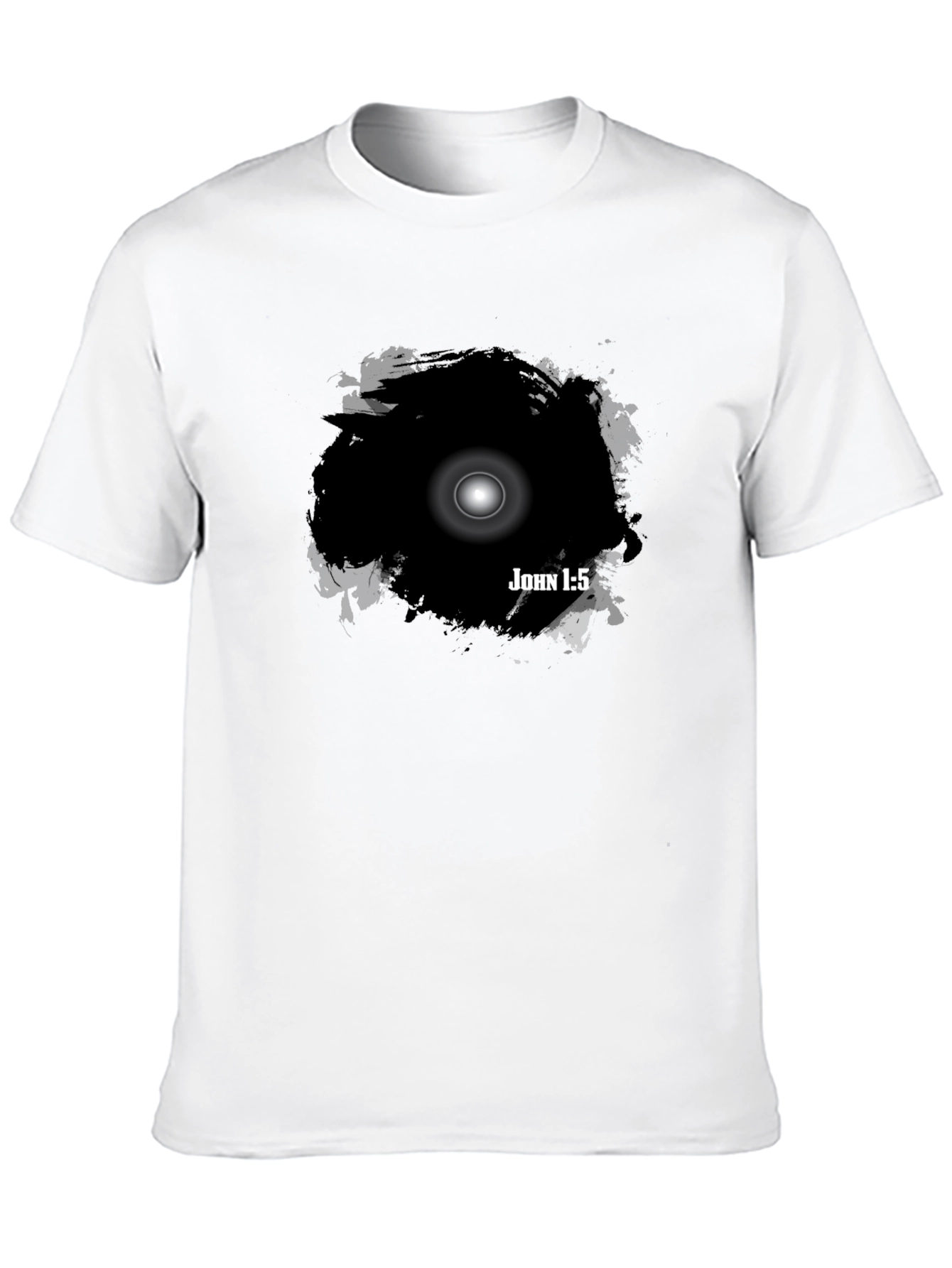 John 1:5 Light in Darkness Graphic T-Shirt