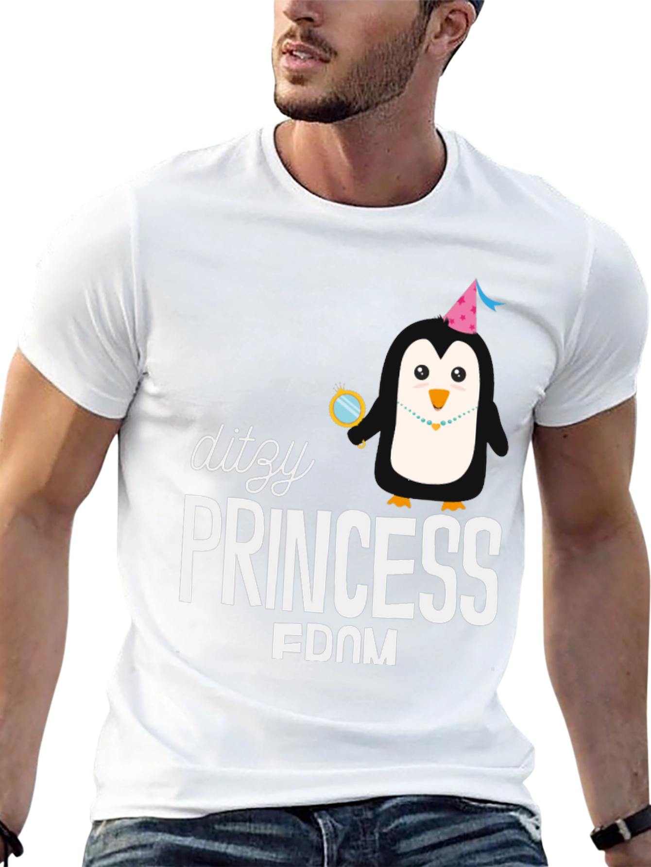 Dizzy Princess Penguin T-Shirt