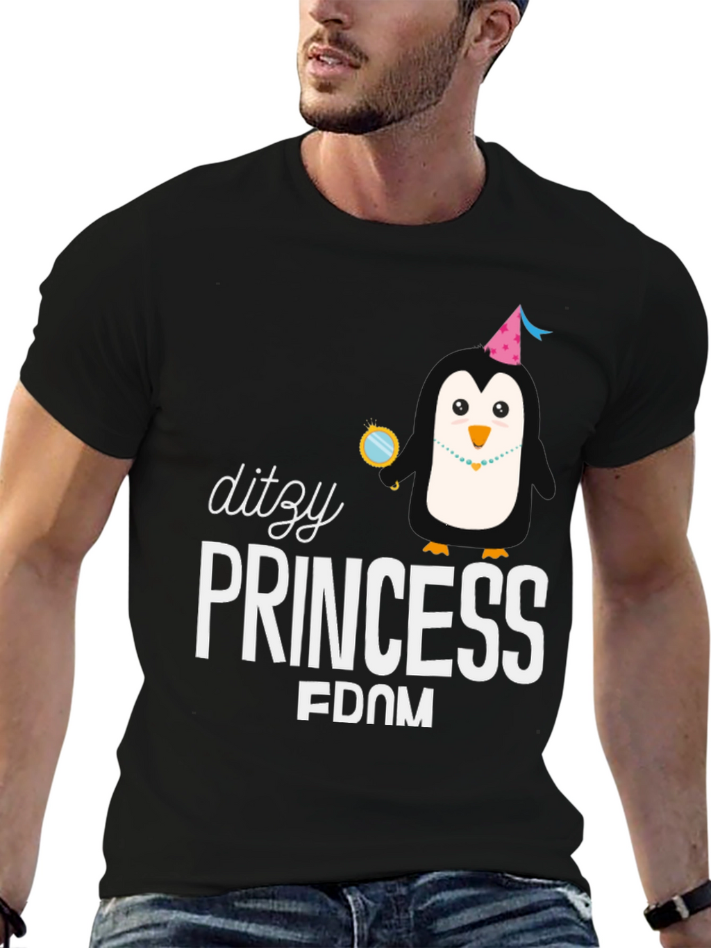 Dizzy Princess Penguin T-Shirt