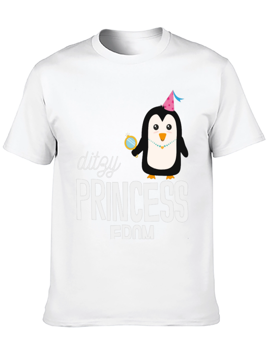 Dizzy Princess Penguin T-Shirt