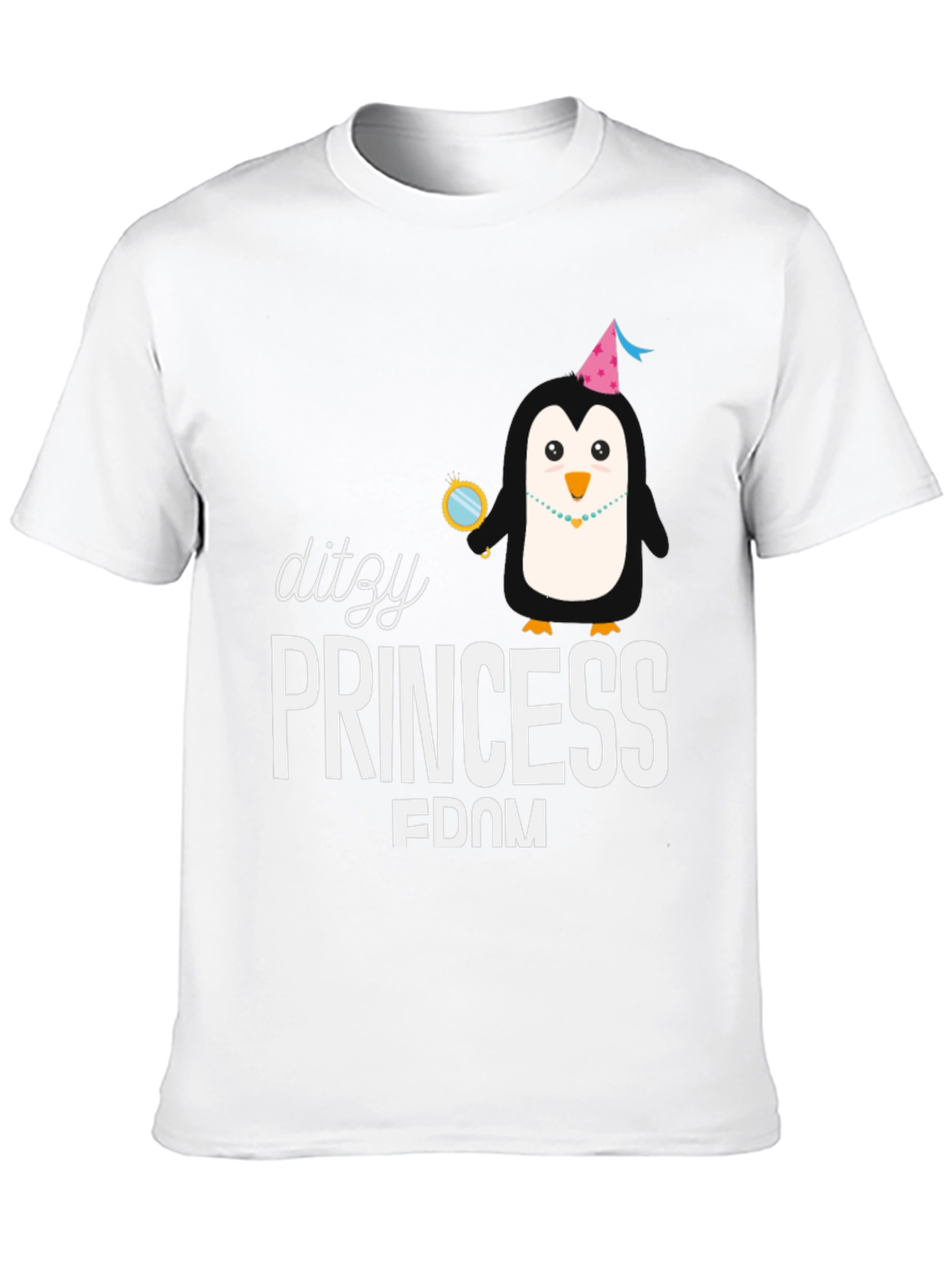 Dizzy Princess Penguin T-Shirt