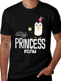 Dizzy Princess Penguin T-Shirt