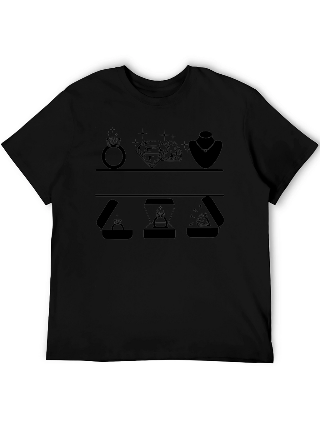 Sparkling Jewels Tee - Elegant & Stylish!