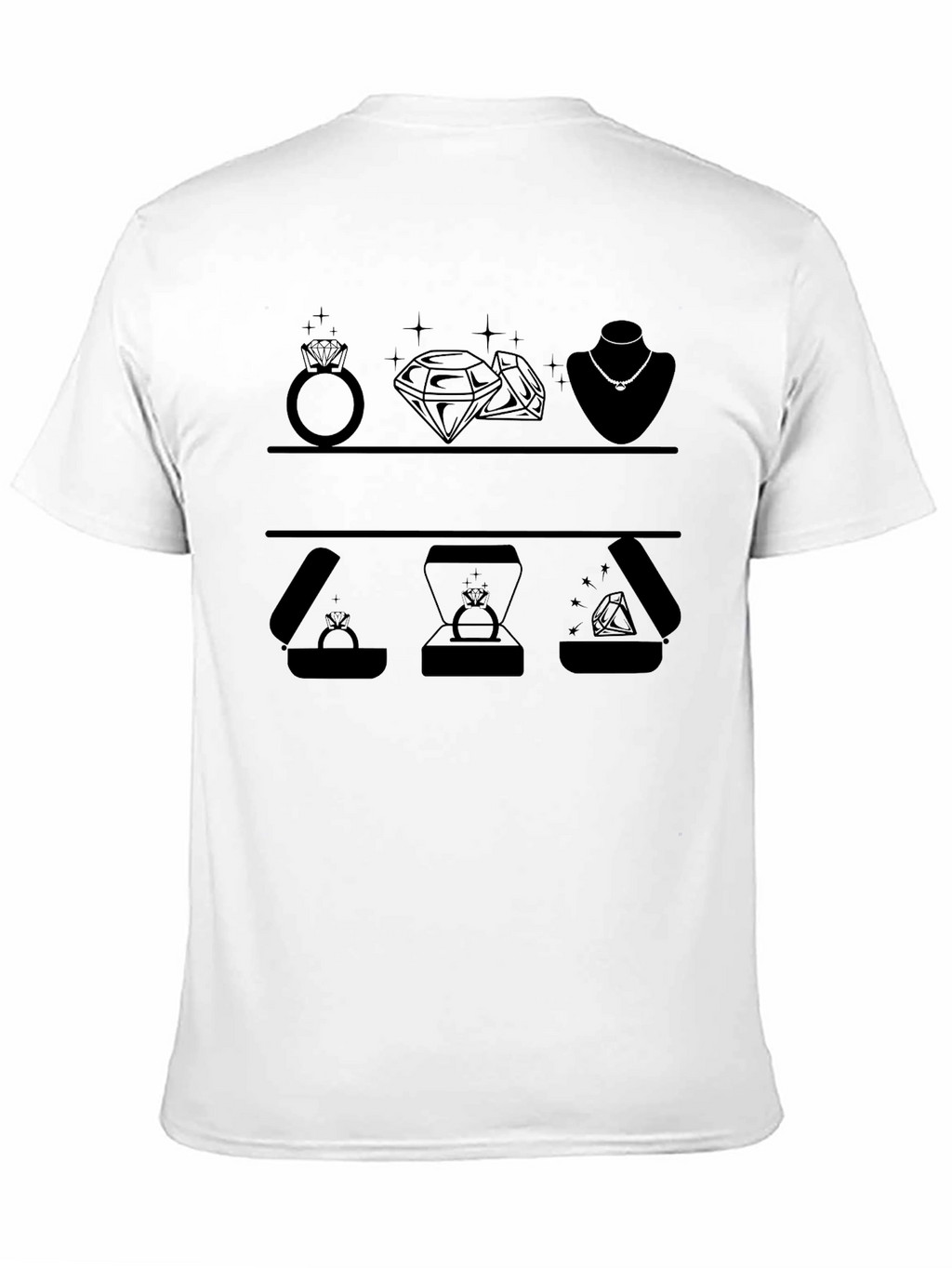 Sparkling Jewels Tee - Elegant & Stylish!