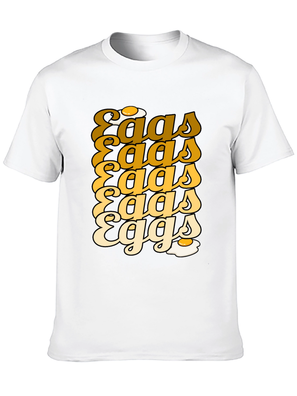 Funny Eggs Graphic T-Shirt - Quirky Foodie Tee