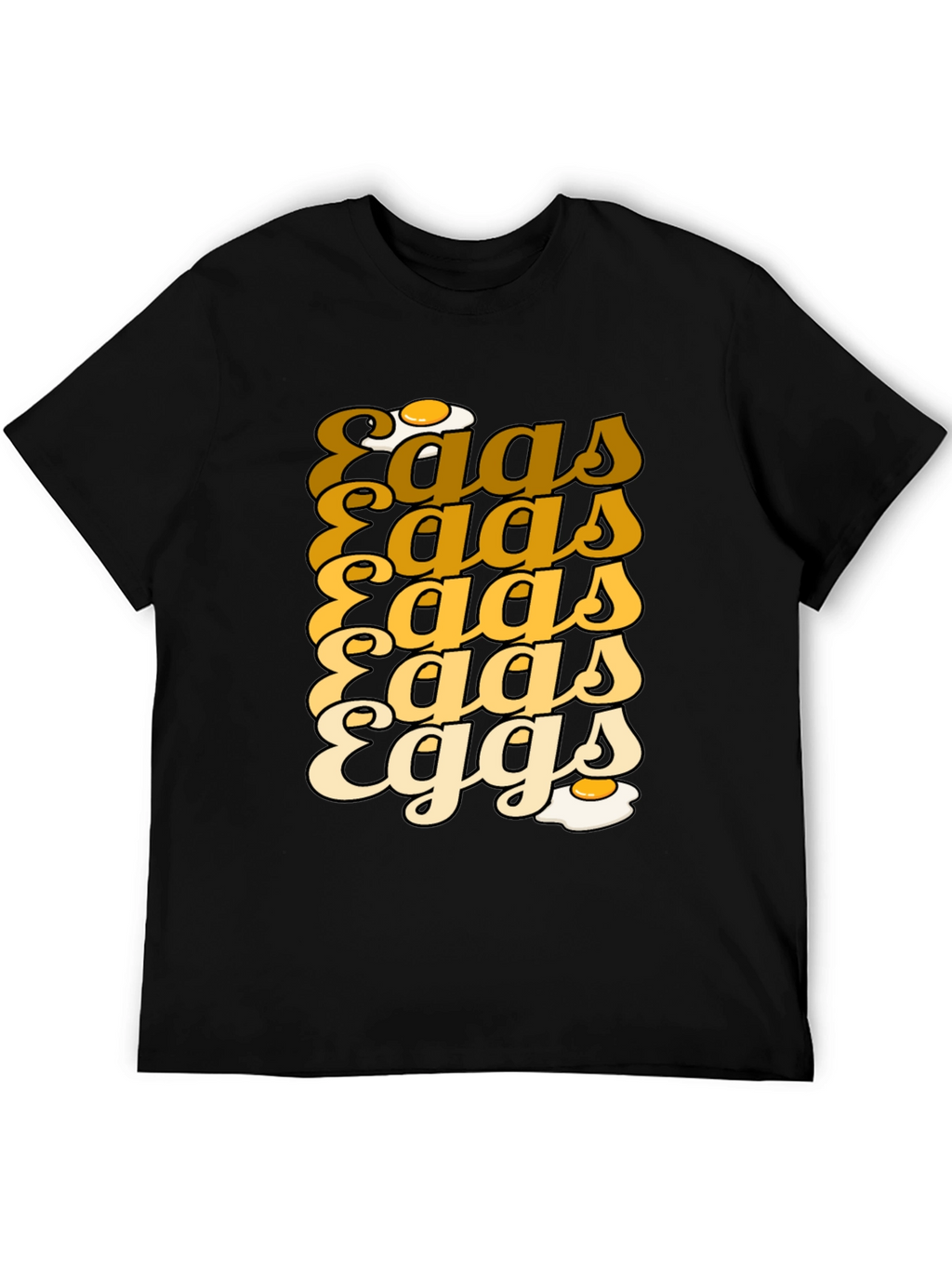Funny Eggs Graphic T-Shirt - Quirky Foodie Tee