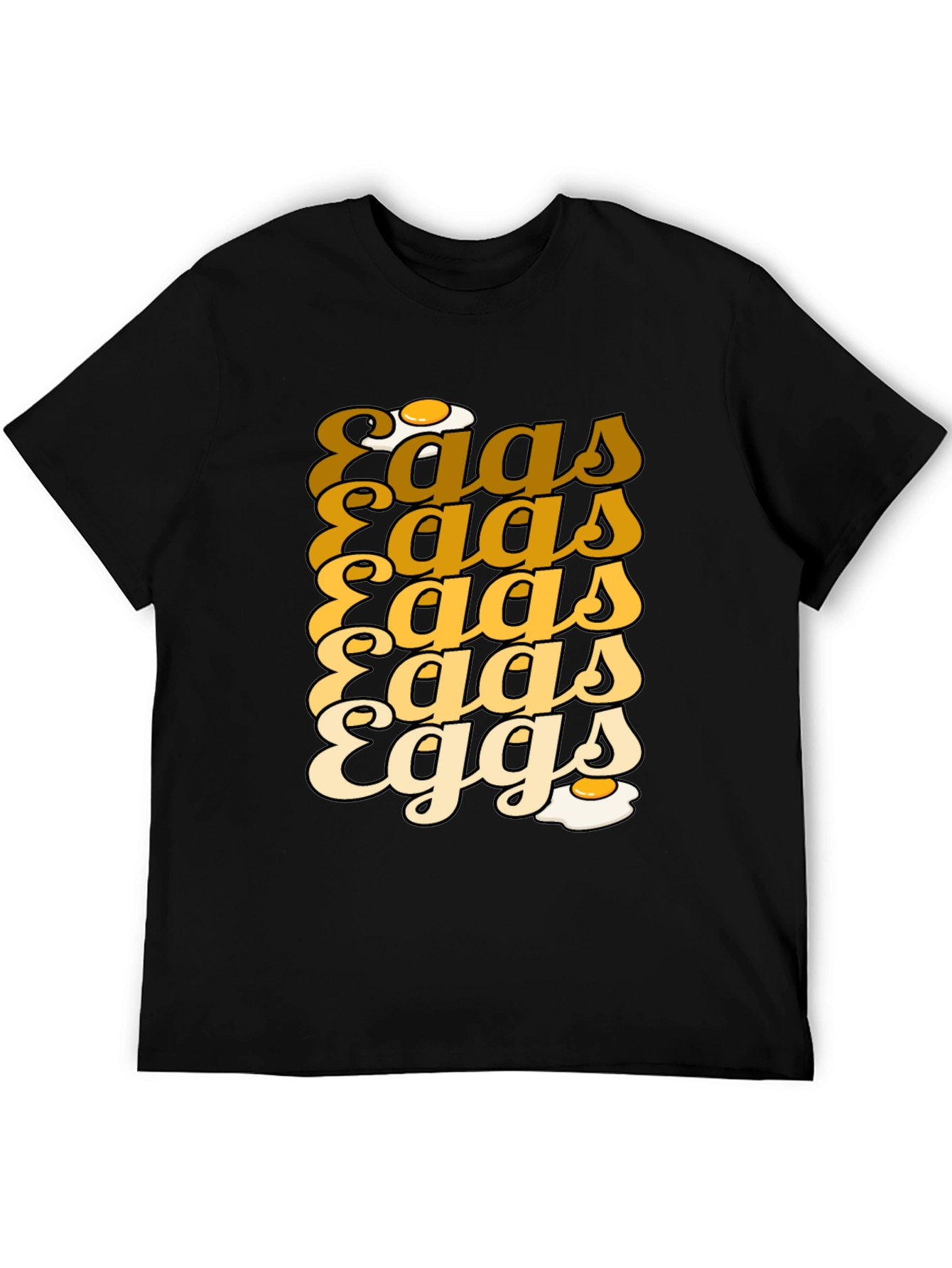 Funny Eggs Graphic T-Shirt - Quirky Foodie Tee