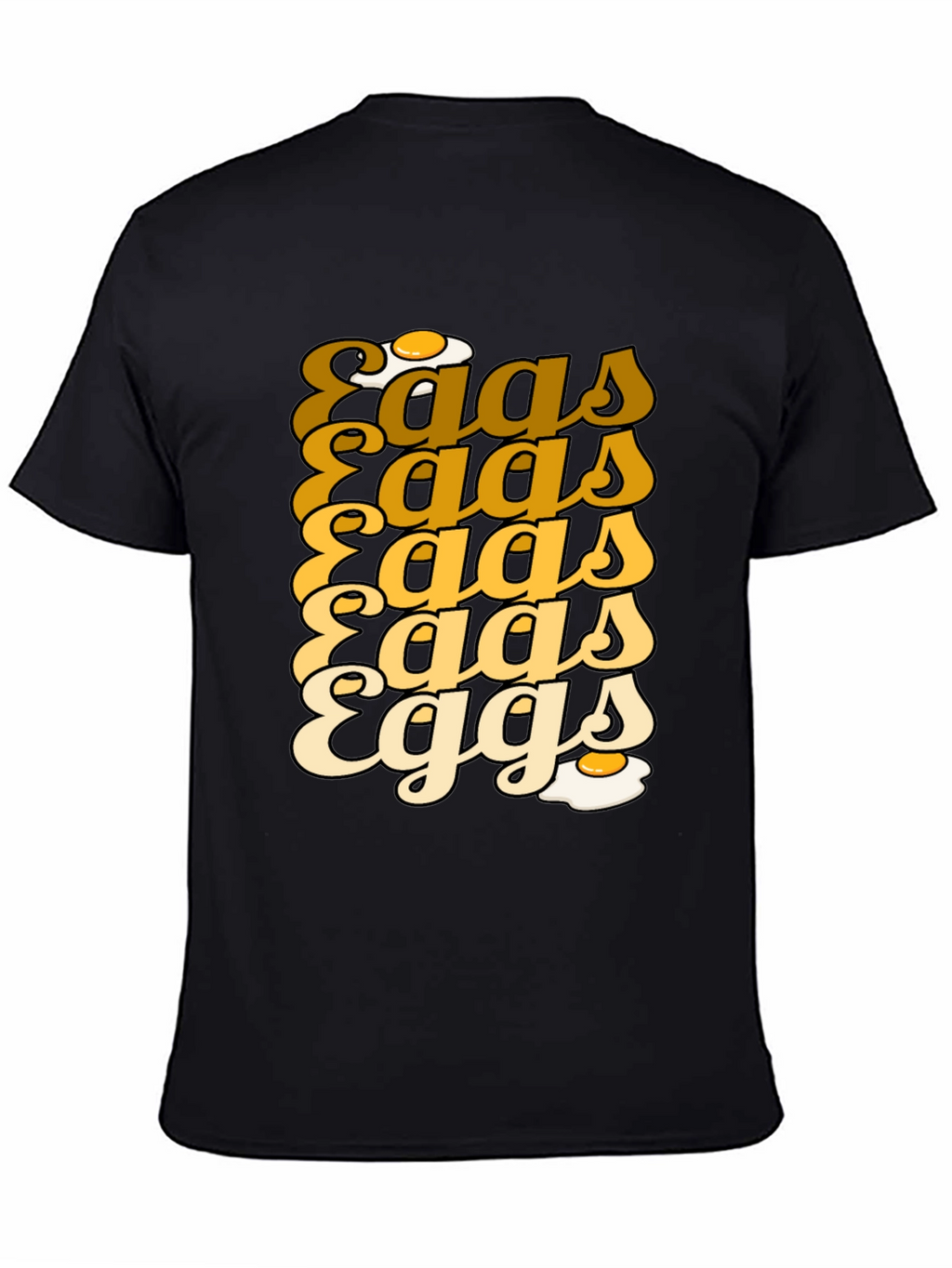 Funny Eggs Graphic T-Shirt - Quirky Foodie Tee