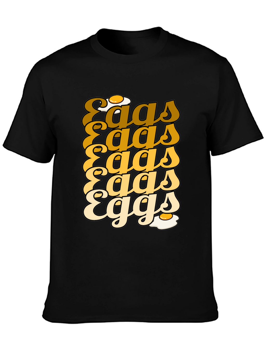 Funny Eggs Graphic T-Shirt - Quirky Foodie Tee