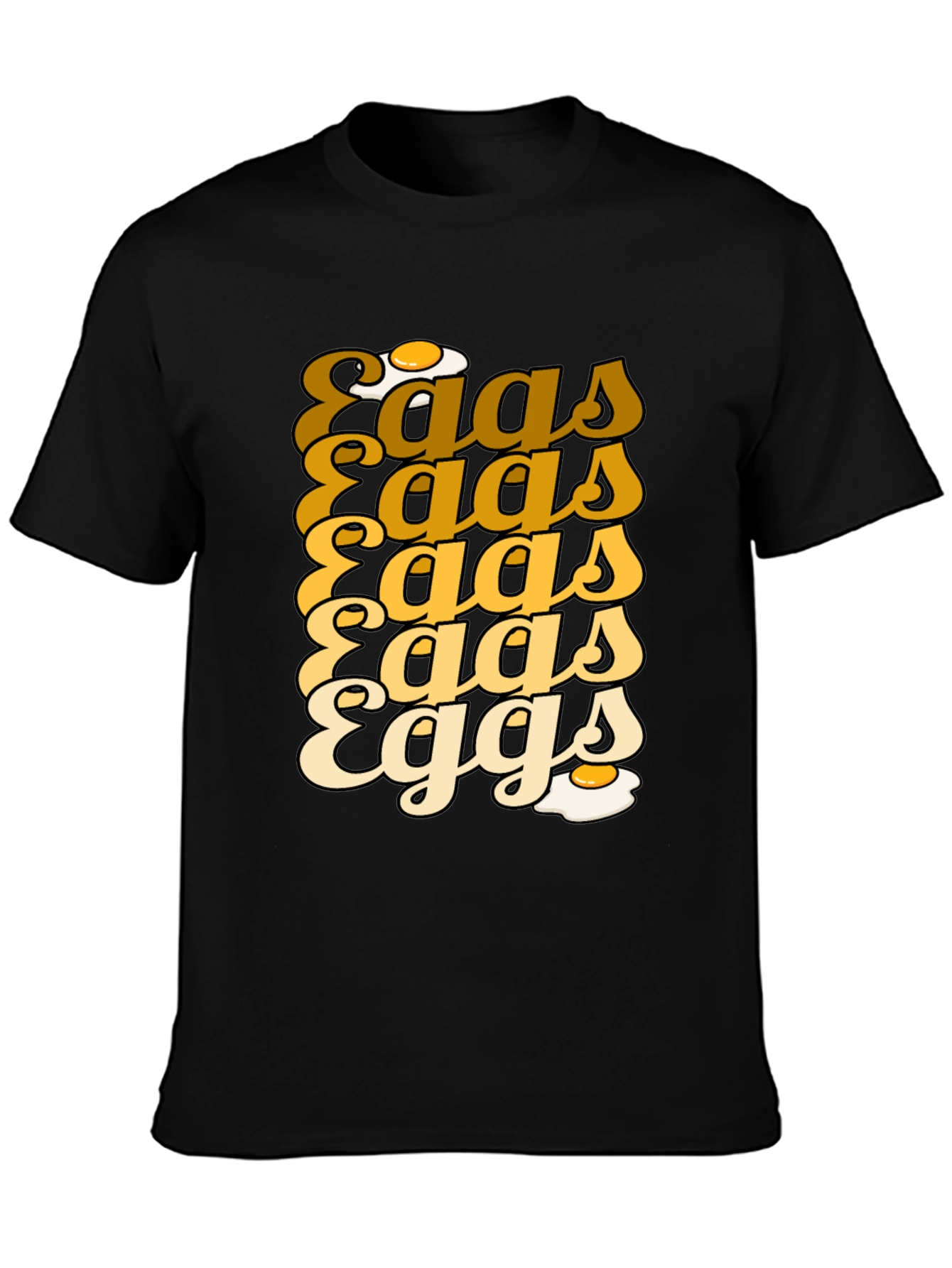 Funny Eggs Graphic T-Shirt - Quirky Foodie Tee