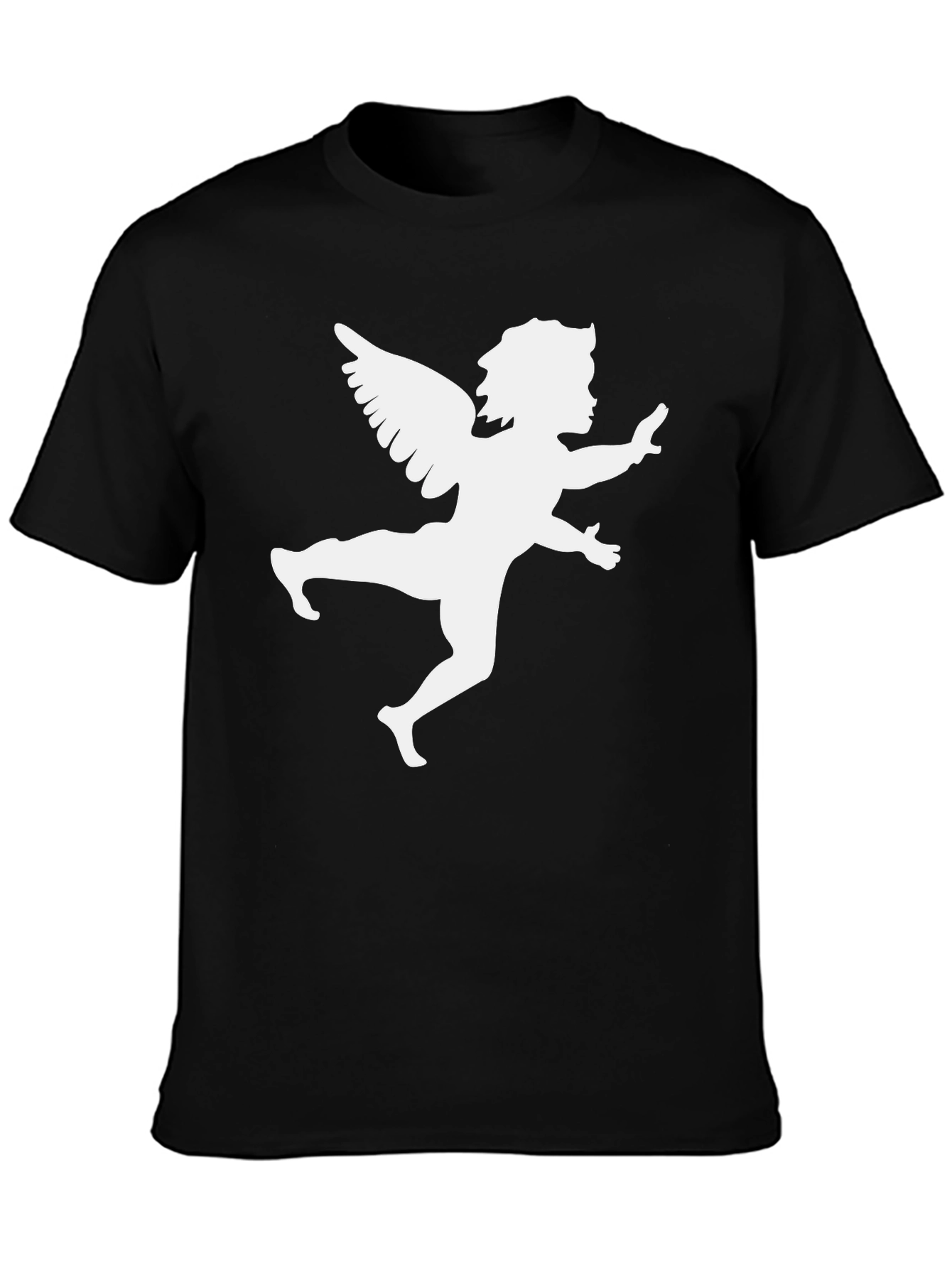 Angel Graphic Tee - Black T-Shirt