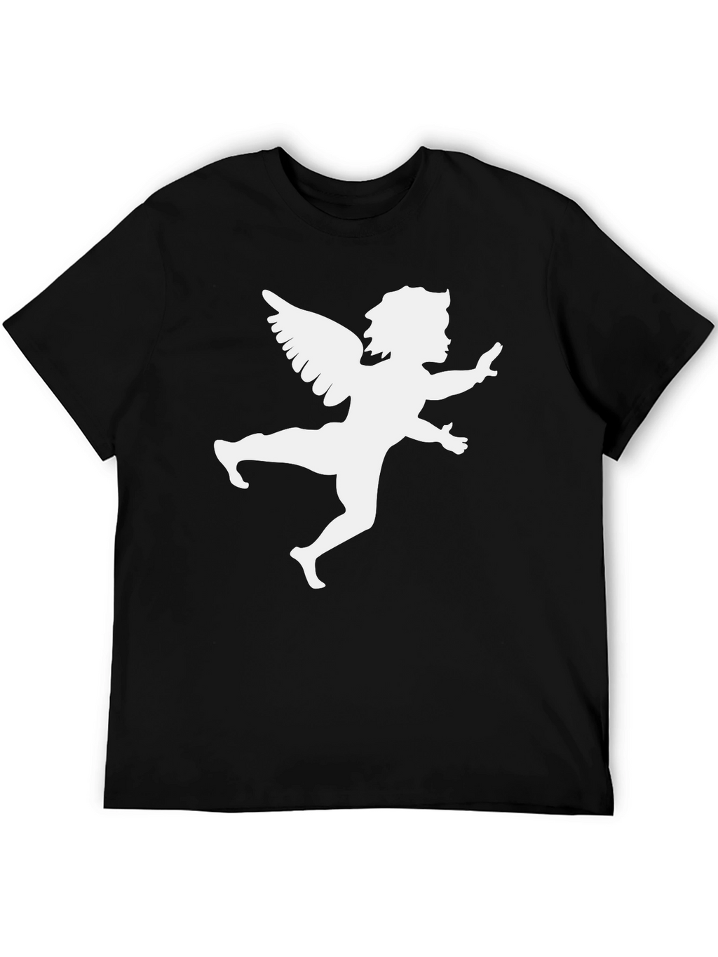 Angel Graphic Tee - Black T-Shirt