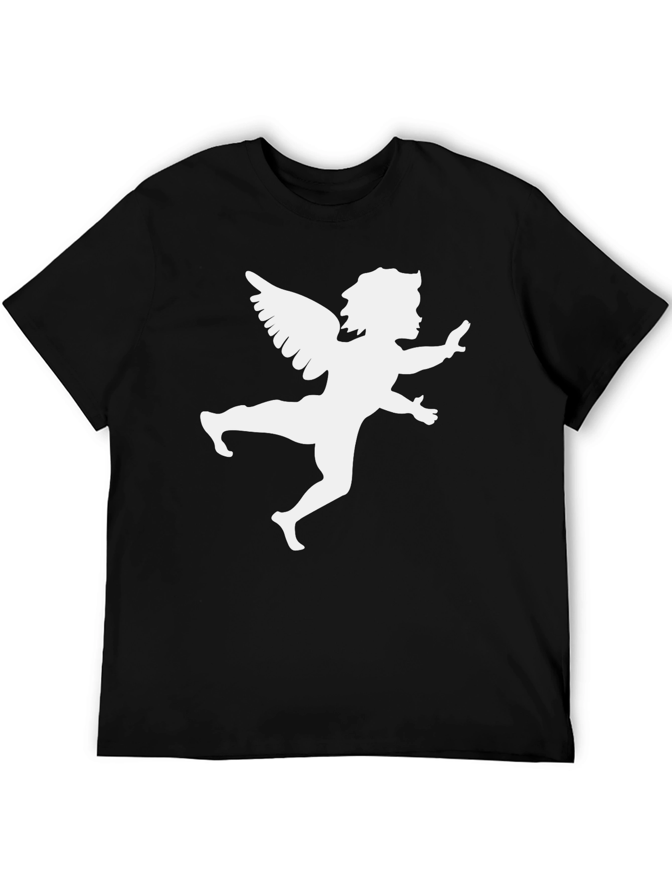 Angel Graphic Tee - Black T-Shirt