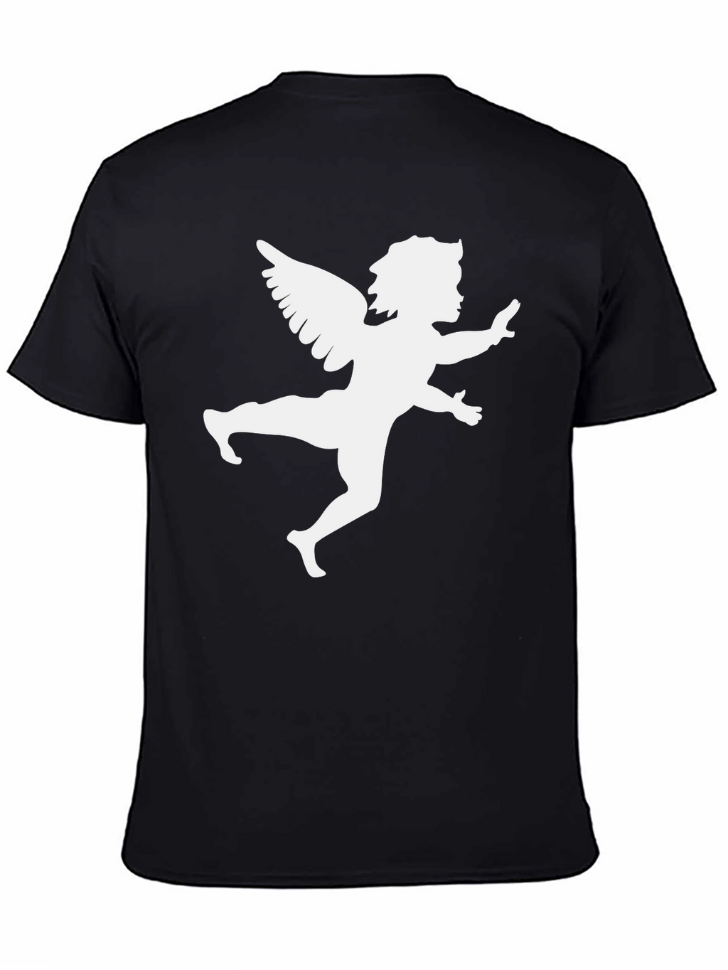 Angel Graphic Tee - Black T-Shirt