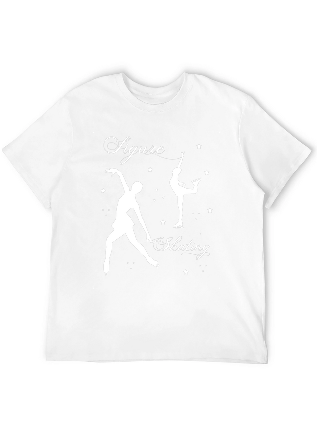 Figure Skating Graphic T-Shirt - Black