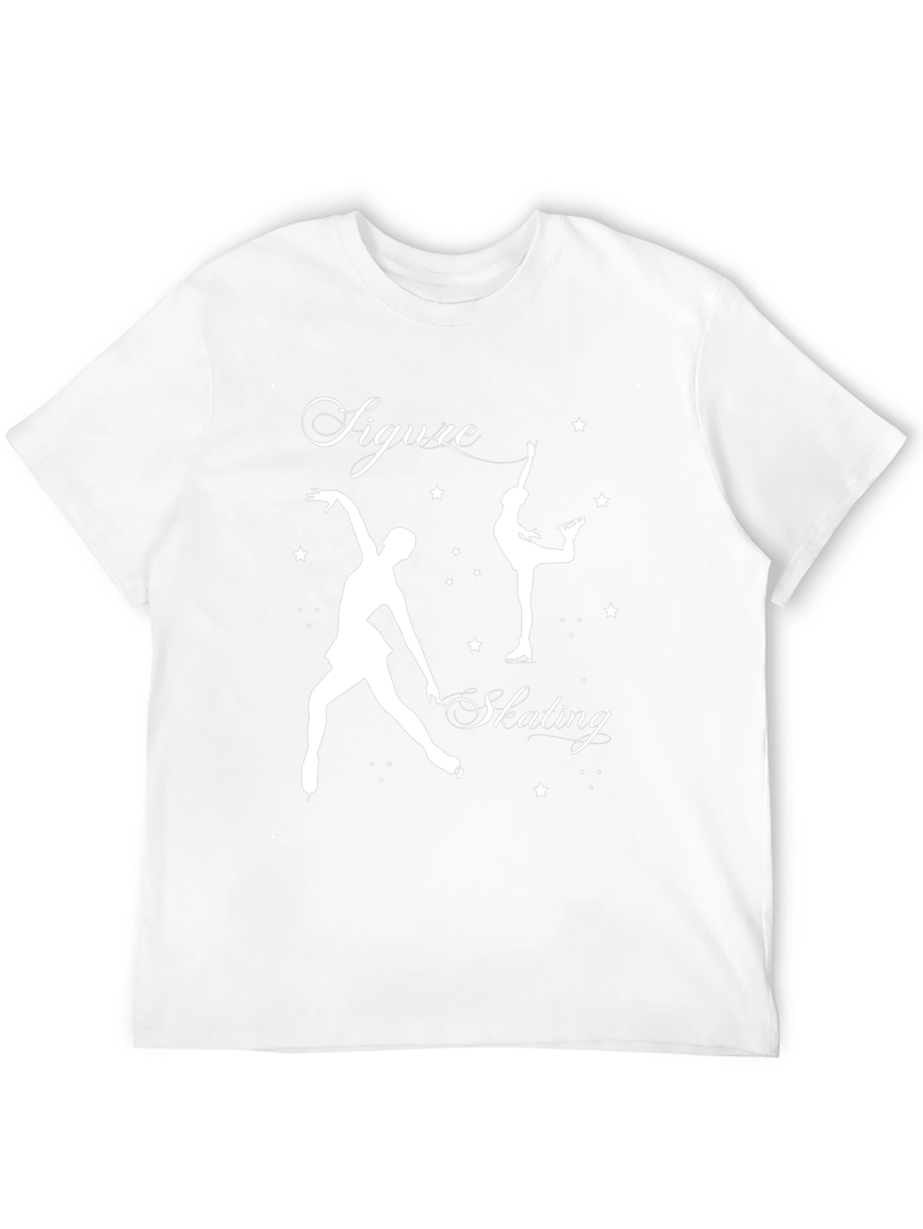Figure Skating Graphic T-Shirt - Black