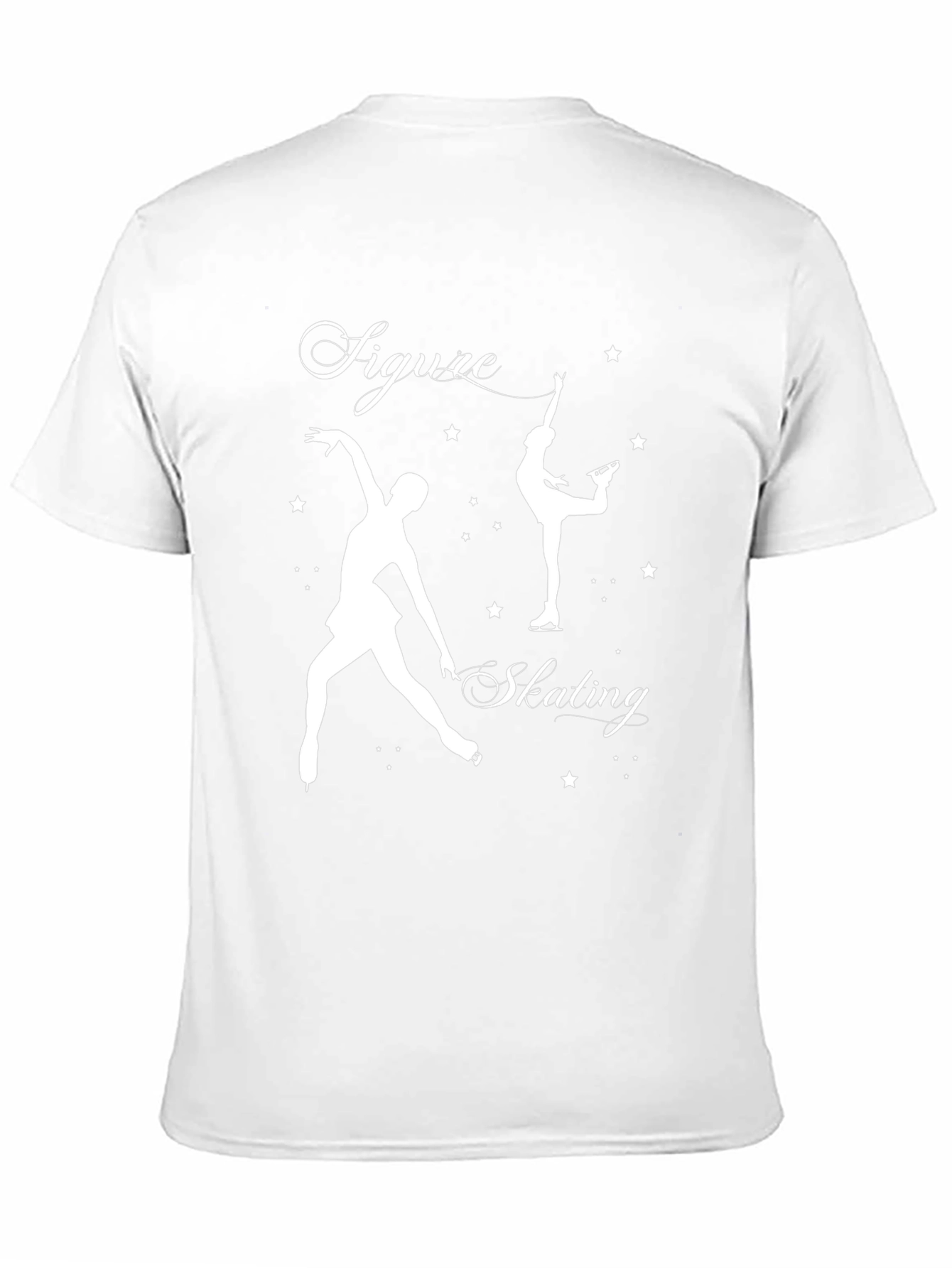 Figure Skating Graphic T-Shirt - Black