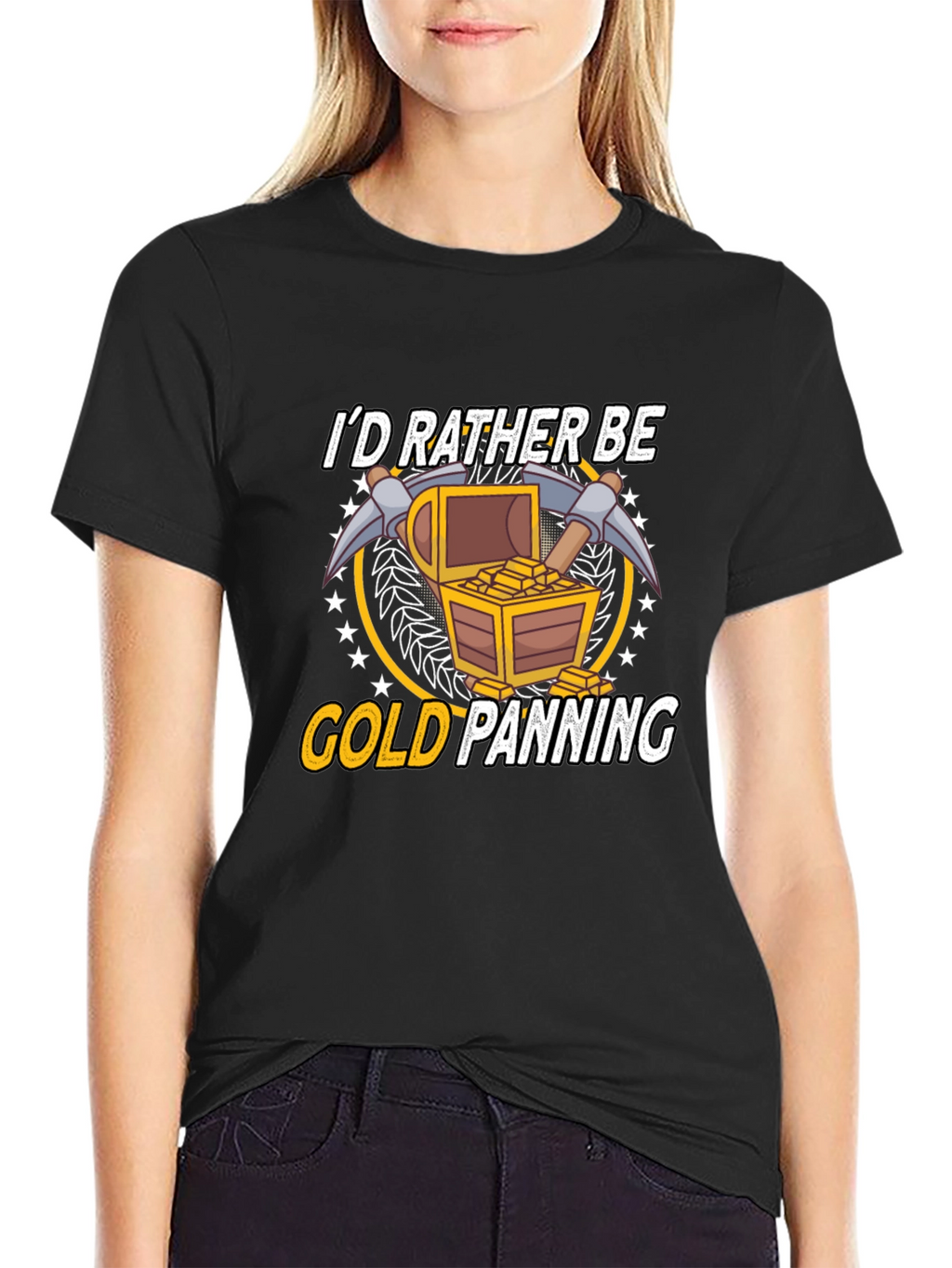 Gold Panning T-Shirt - Funny Miner Gift