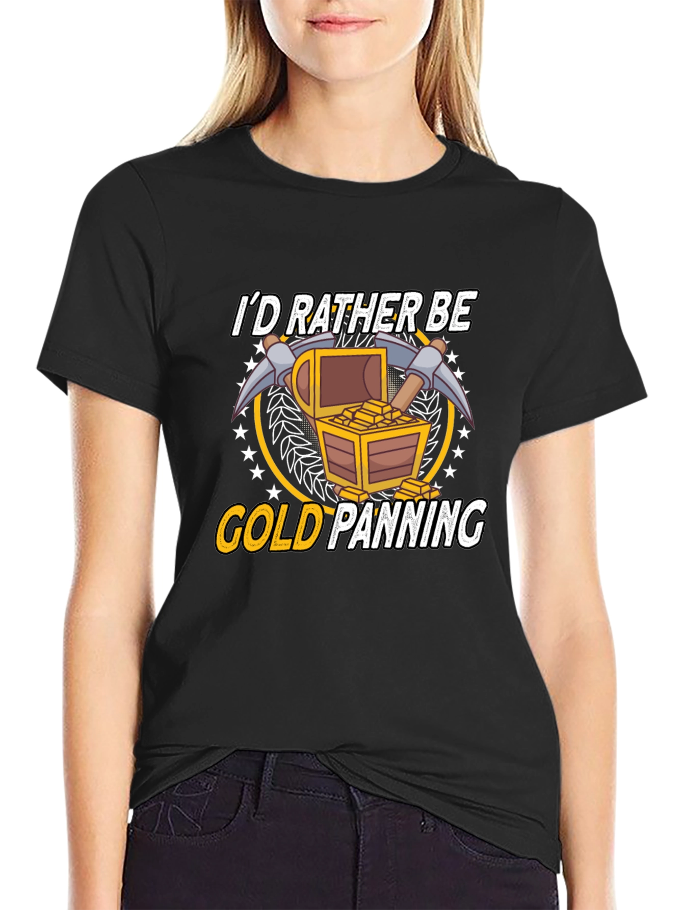 Gold Panning T-Shirt - Funny Miner Gift