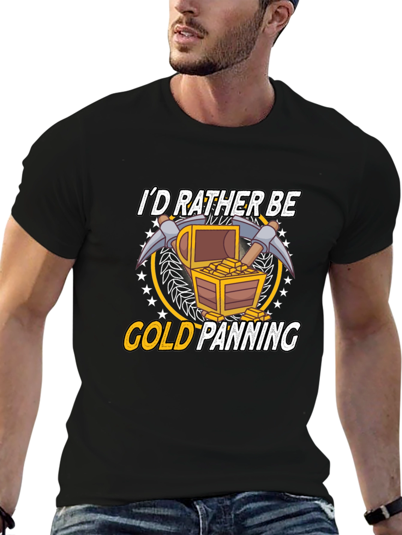 Gold Panning T-Shirt - Funny Miner Gift