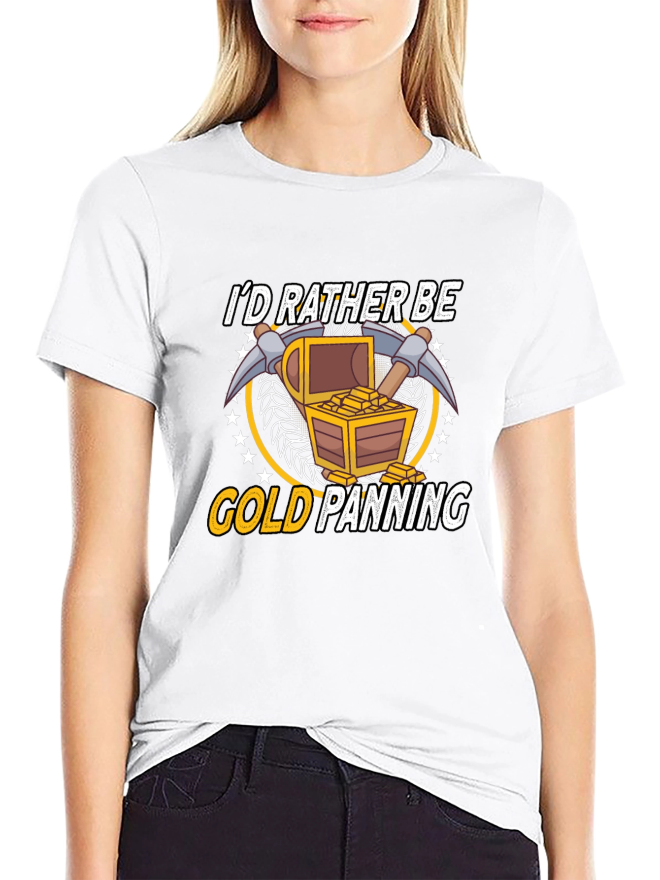 Gold Panning T-Shirt - Funny Miner Gift