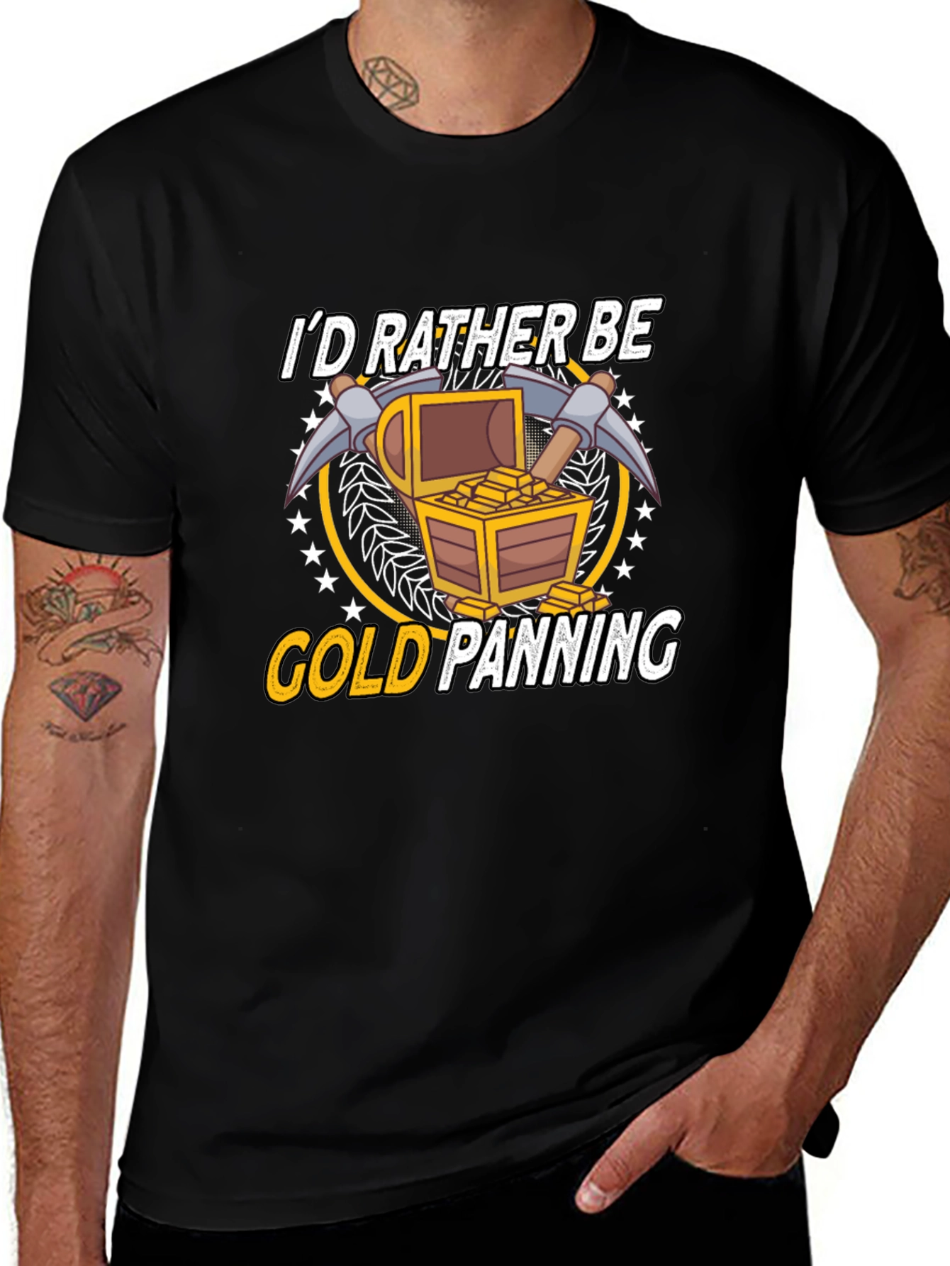 Gold Panning T-Shirt - Funny Miner Gift