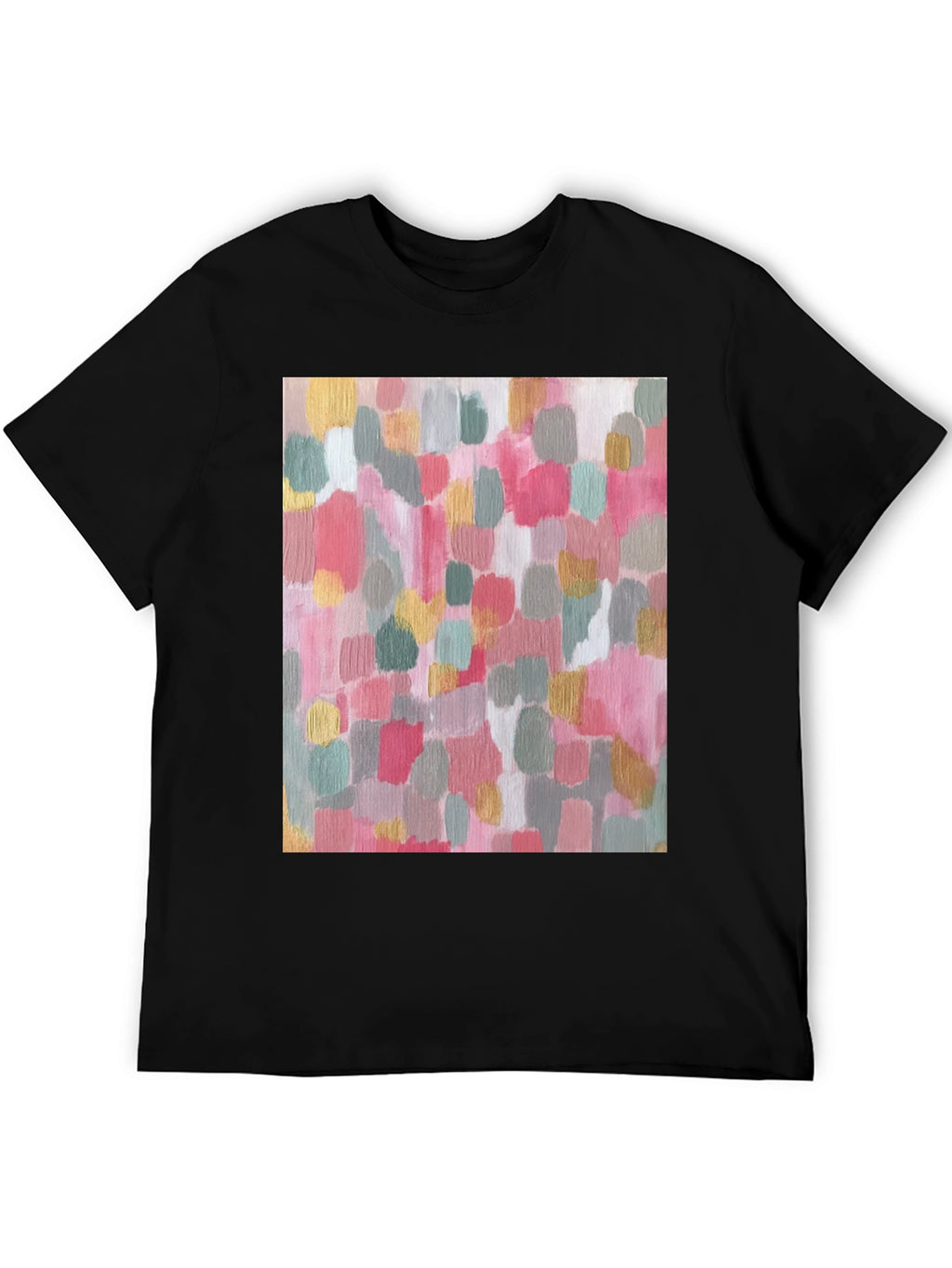 Abstract Art T-Shirt Mens Crew Neck