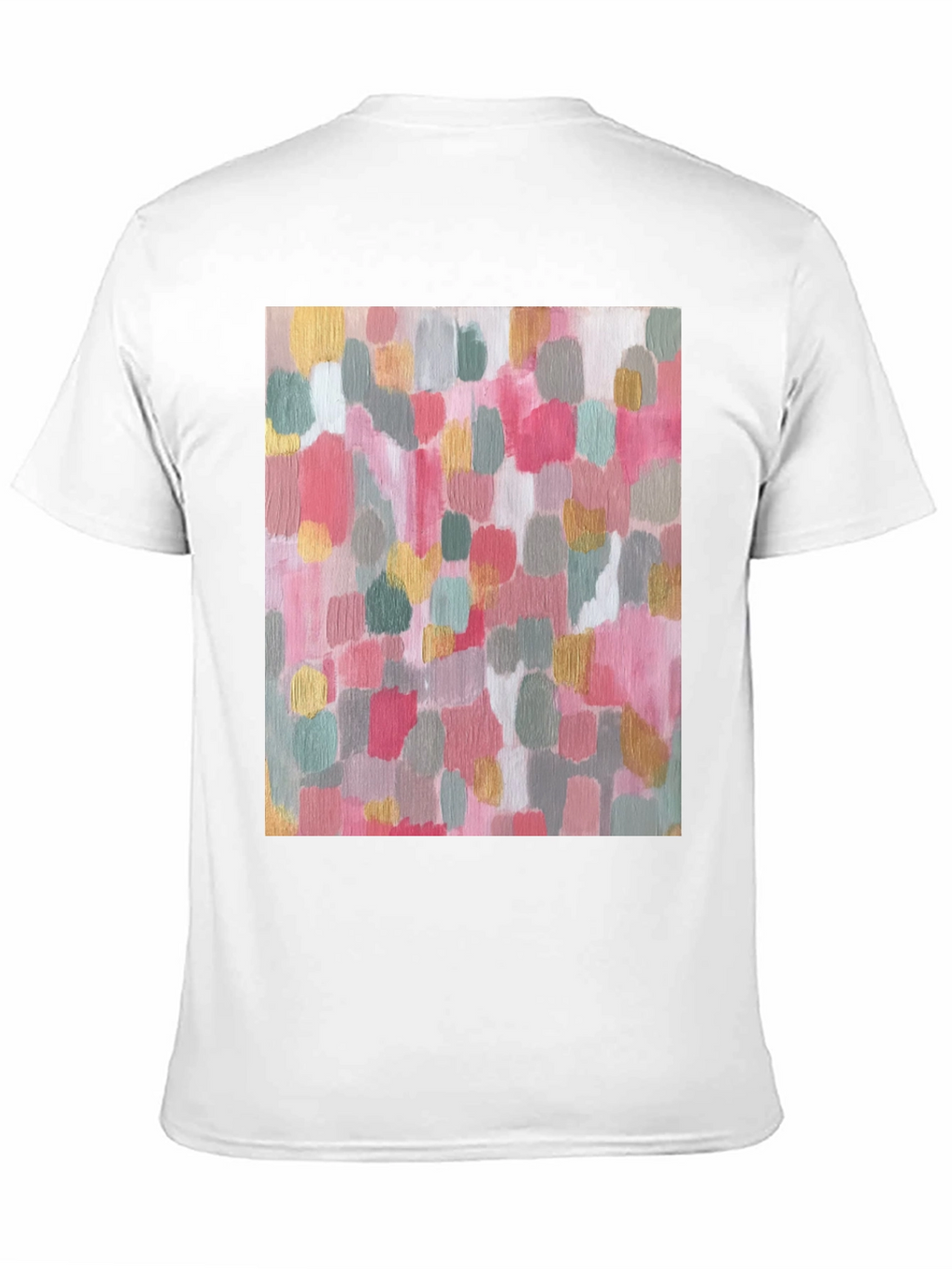 Abstract Art T-Shirt Mens Crew Neck
