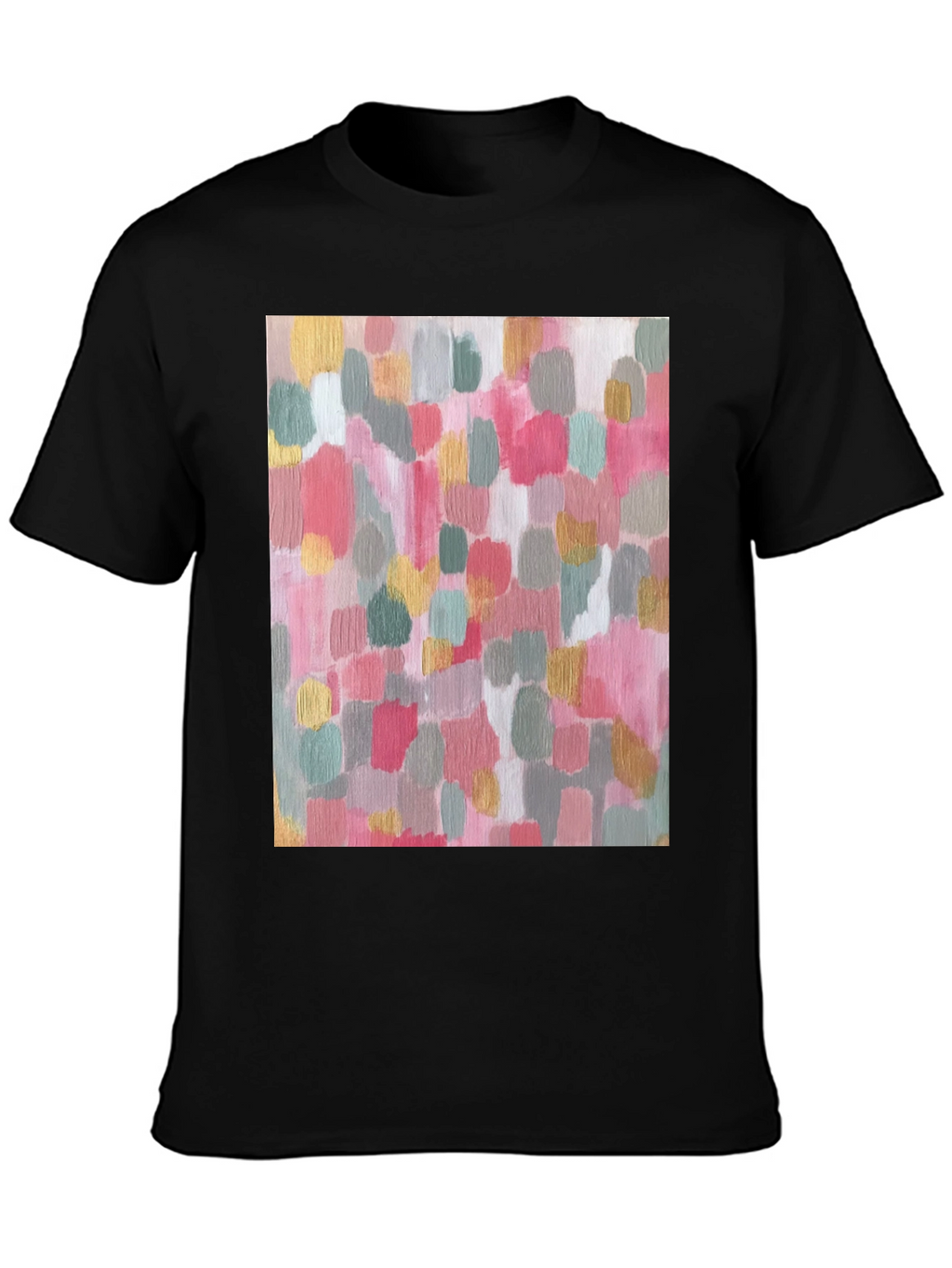 Abstract Art T-Shirt Mens Crew Neck