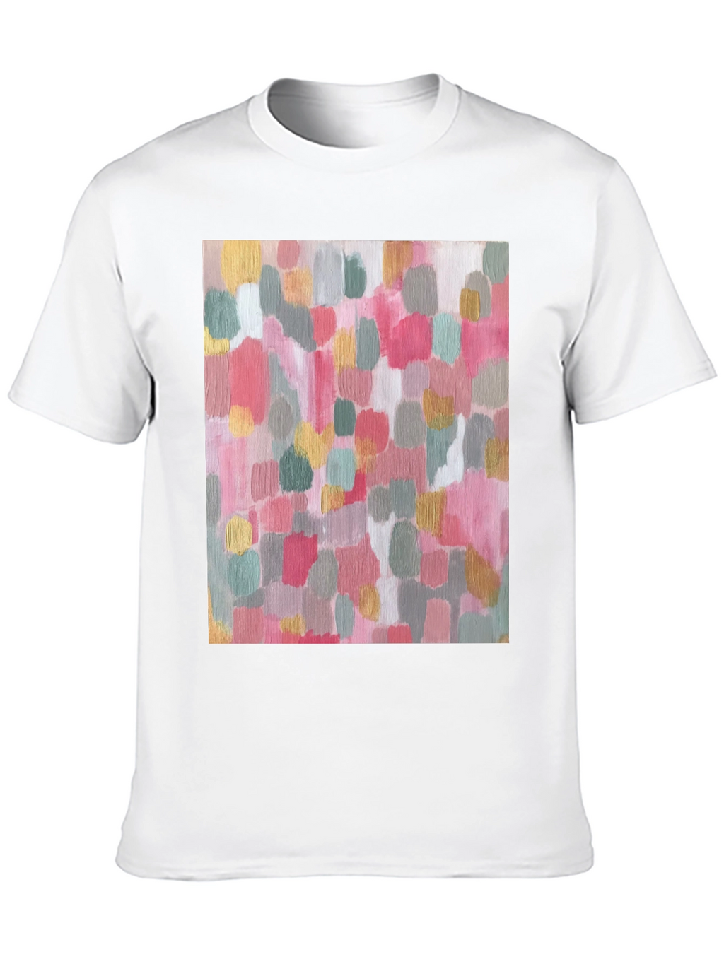 Abstract Art T-Shirt Mens Crew Neck